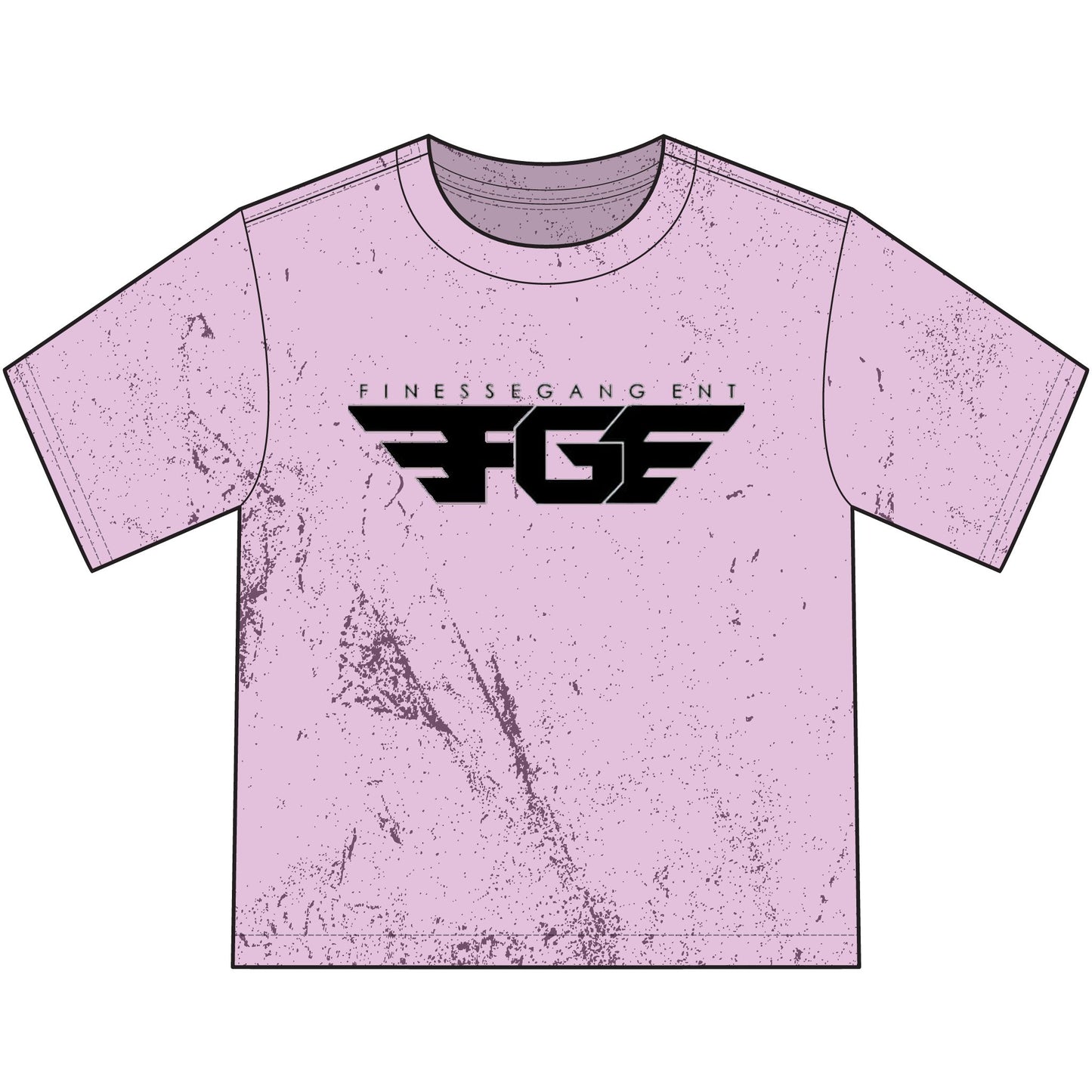 Finesse Gang Youth T‑Shirt — Distressed Logo Graphic Tee