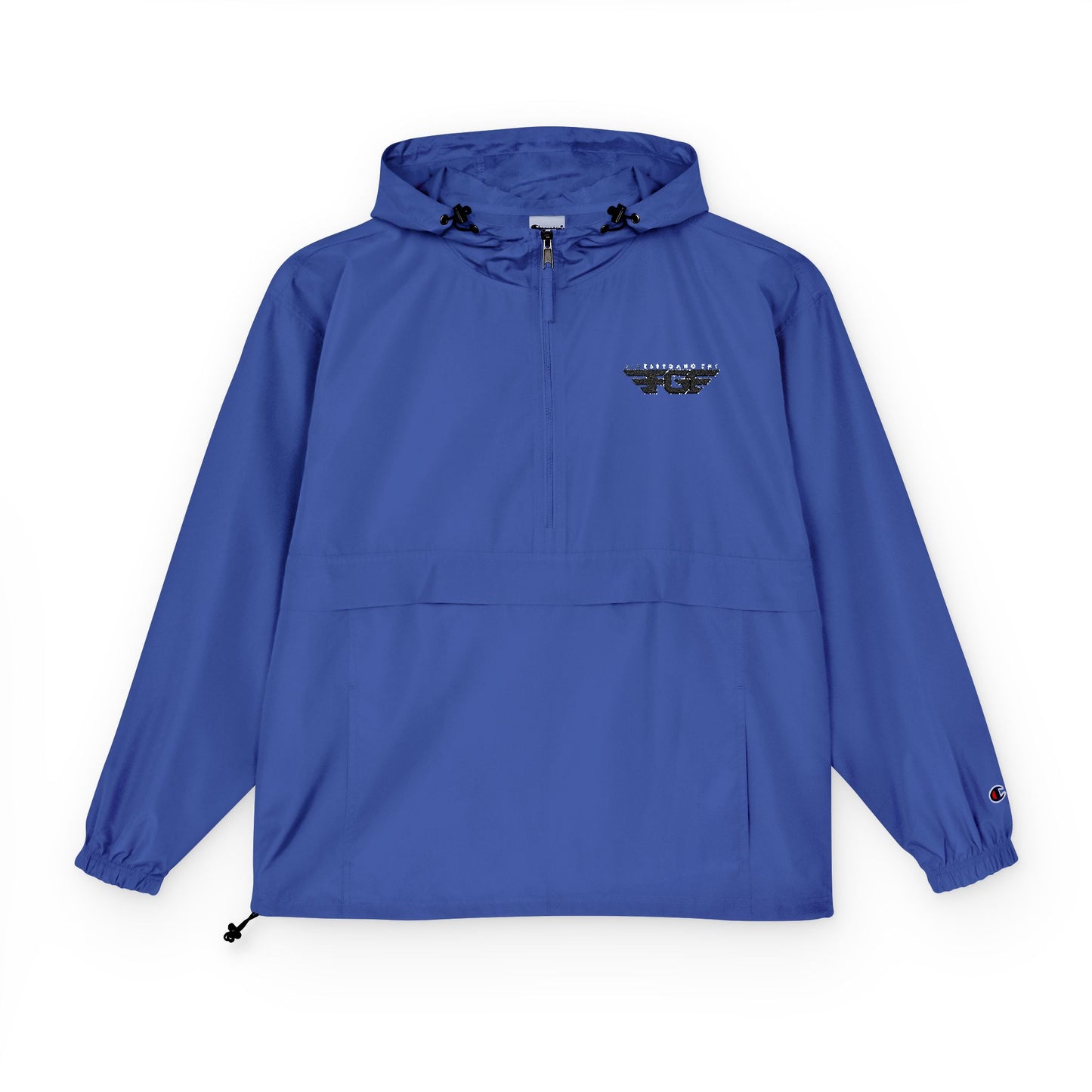 FGE Champion Unisex Packable Anorak Jacket | Lightweight Raincoat, Casual Outdoor Apparel, Travel Windbreaker, Perfect for Festivals, [...]