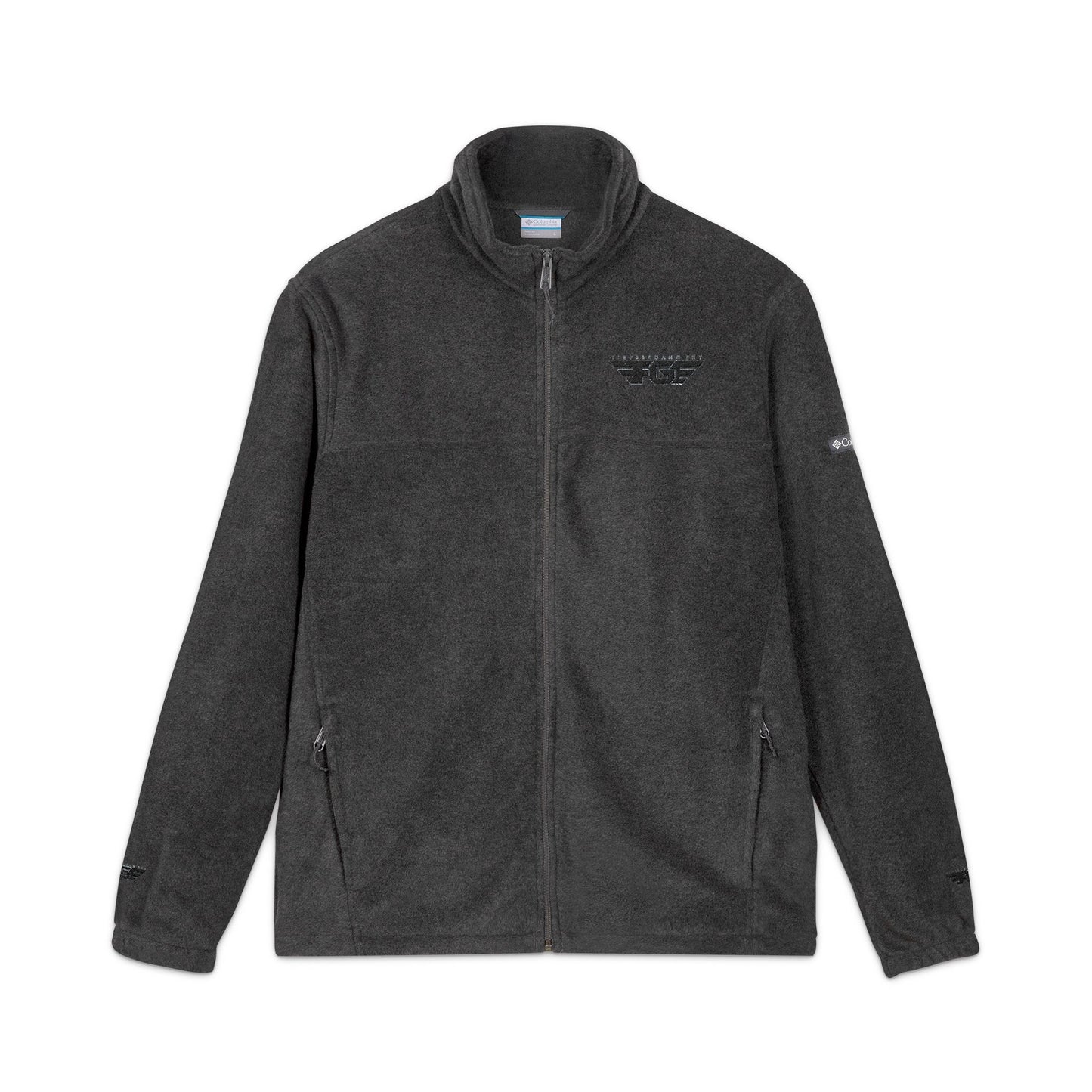 Cozy FGE Unisex Fleece Jacket, Outdoor Layering Jacket, Perfect Gift for Adventurers, Embroidered Columbia Jacket, Casual Winter Wear, [...]