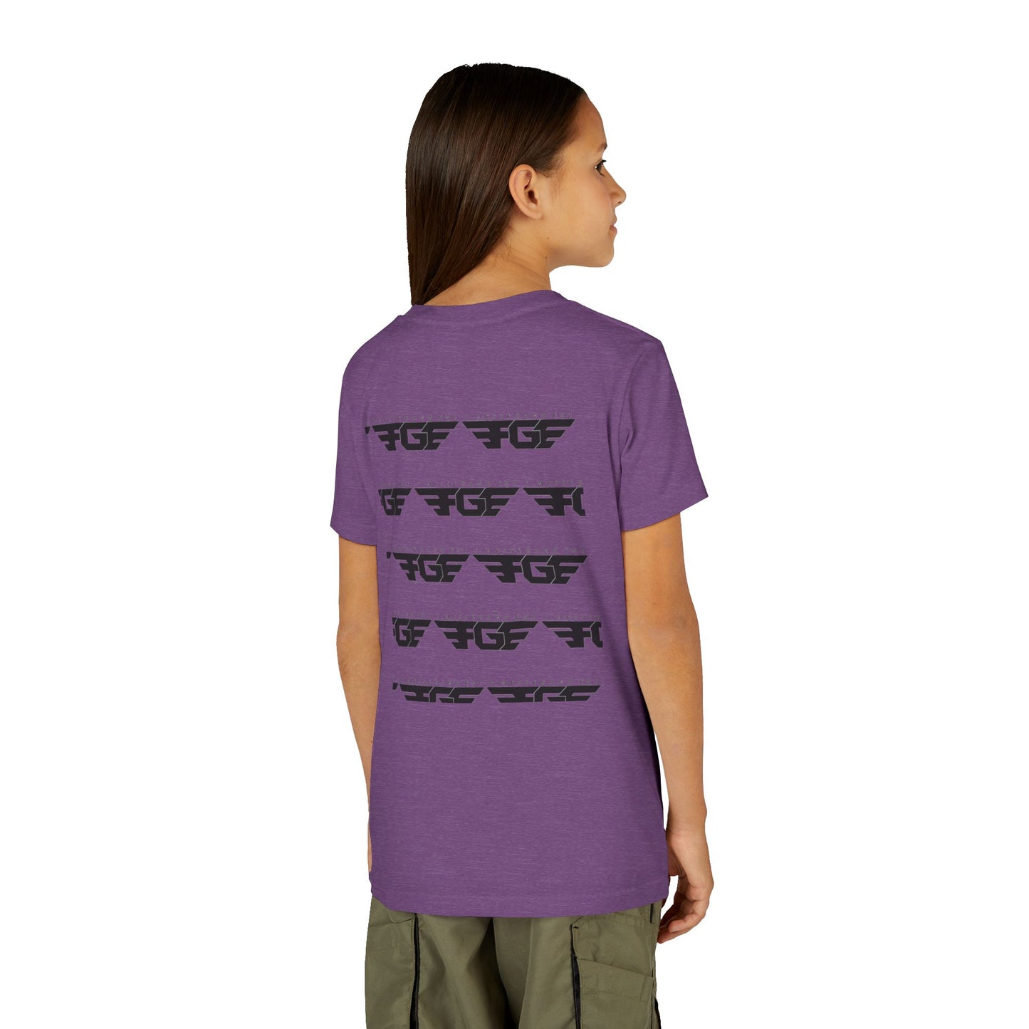 FGE Youth Tee — FitnessGang FGF Logo Graphic Tee