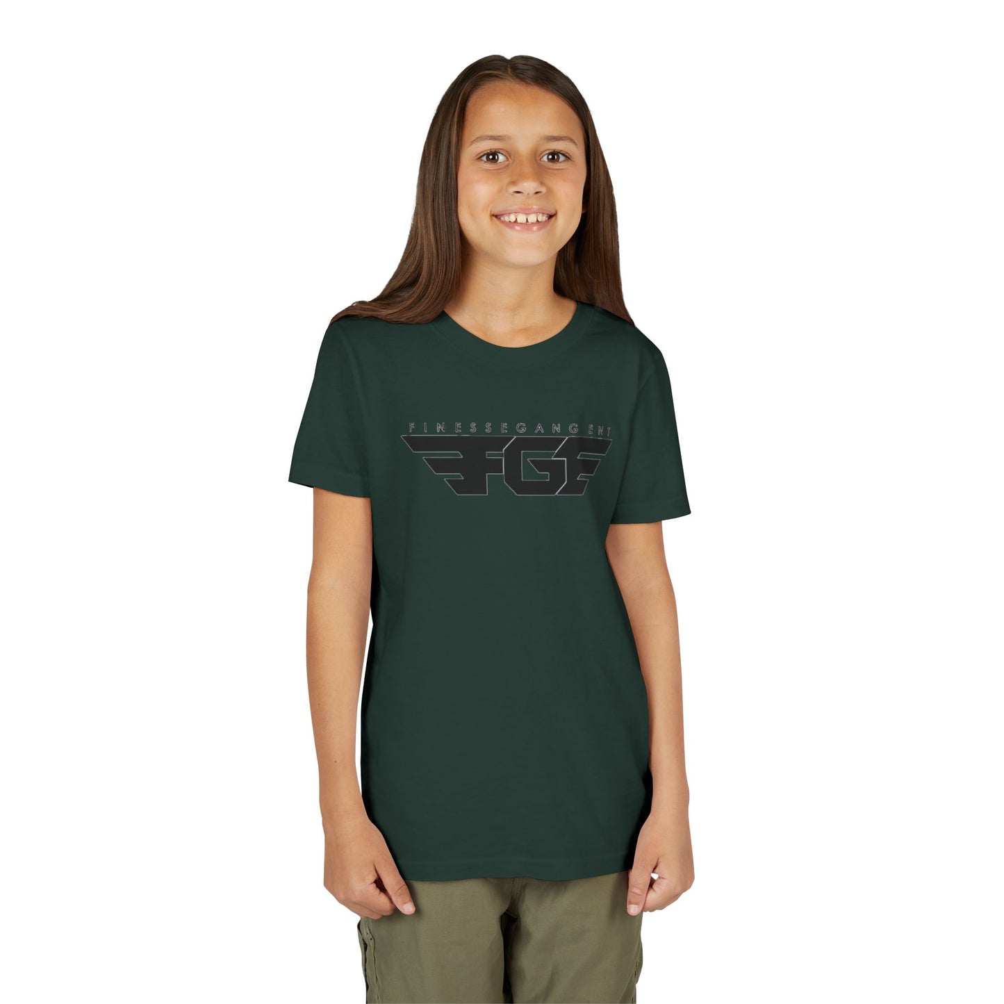 FGE Youth Tee — FitnessGang FGF Logo Graphic Tee