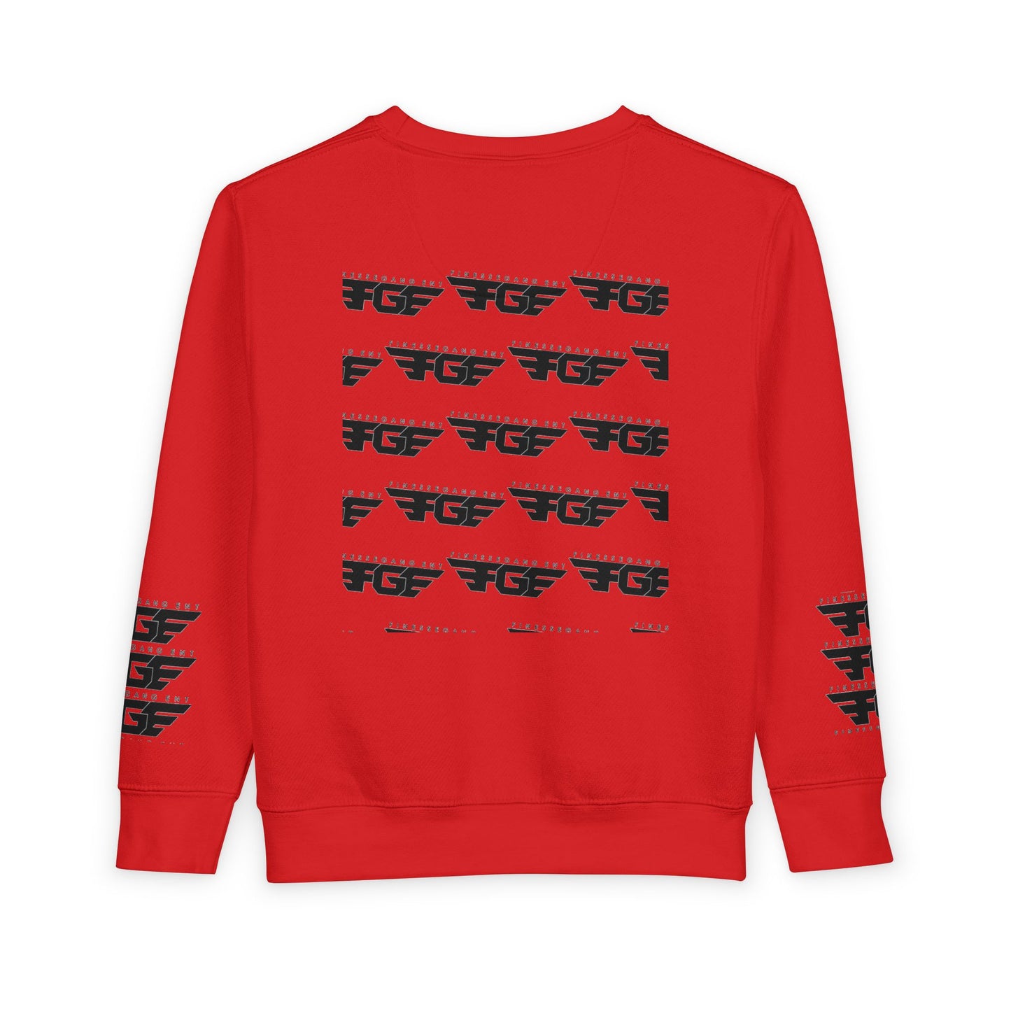 Trendy FGE Toddler Sweatshirt with Graphic Design