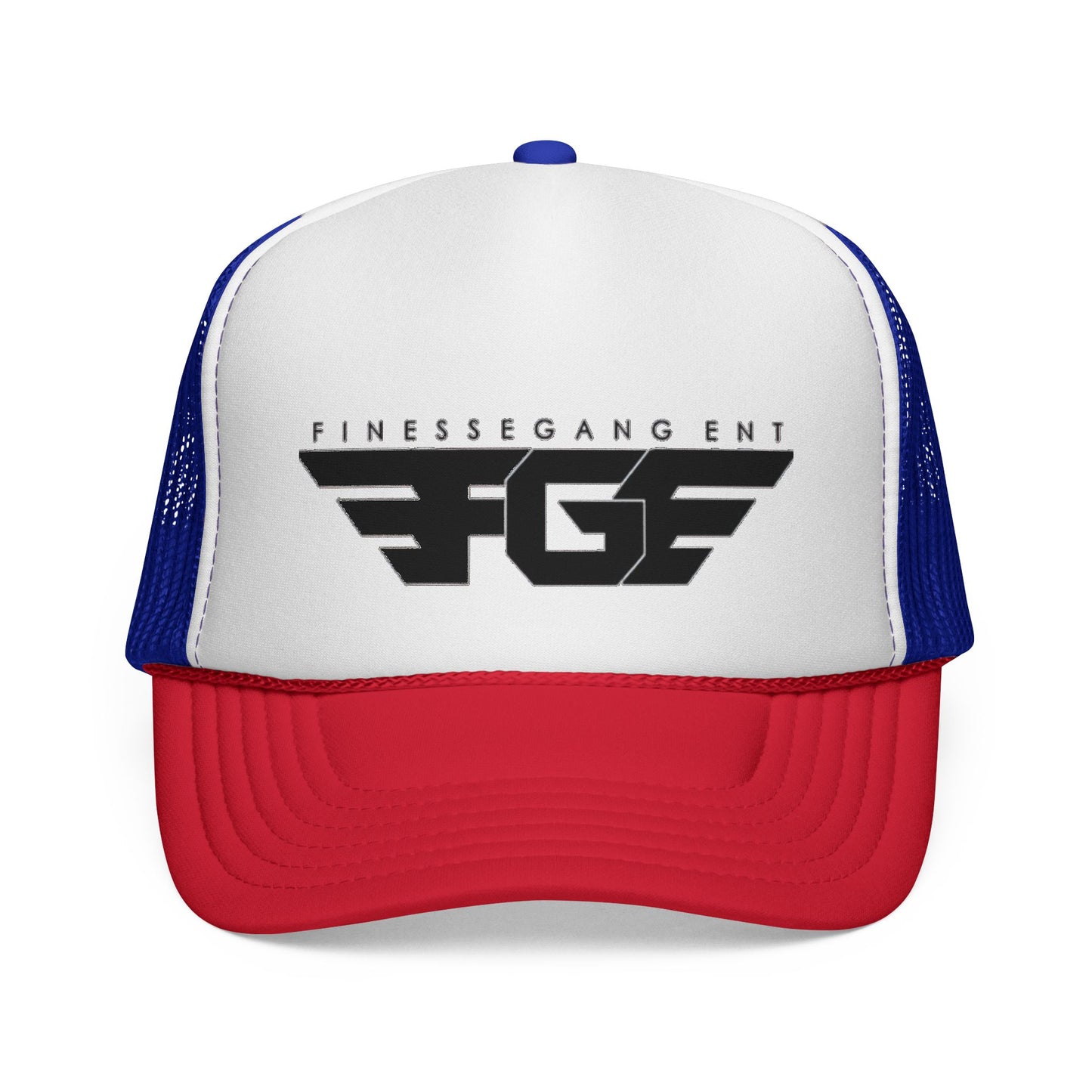 FGE Trucker Cap — FGF Retro Wing Logo (FitnessGang Ent)