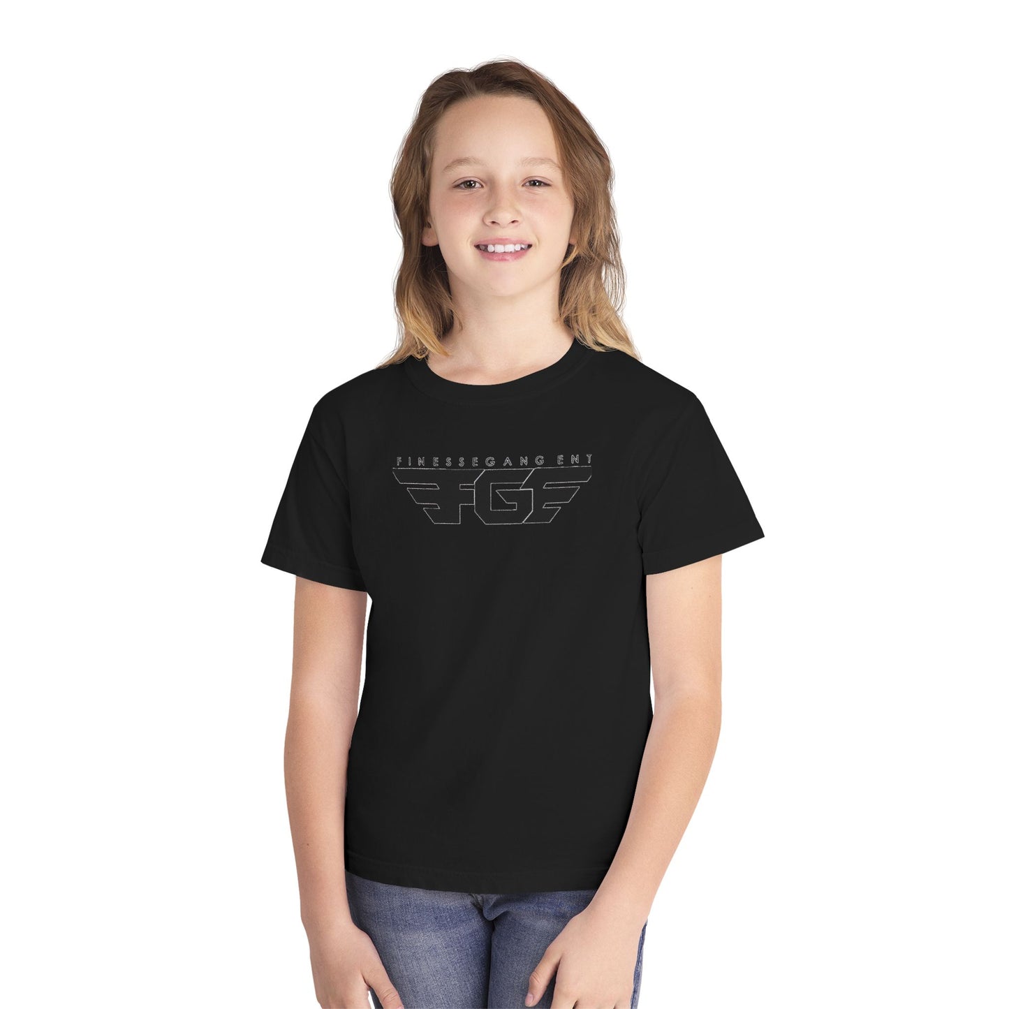 FGE Youth Tee — FinesseGang FG Logo Graphic Shirt
