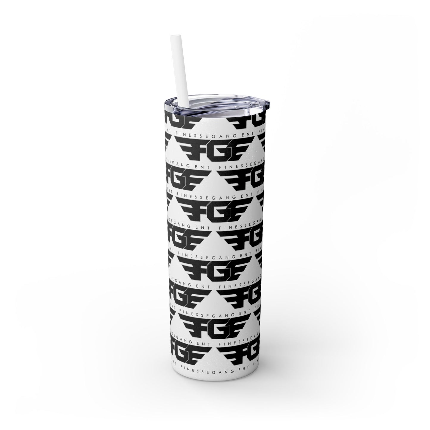 Stylish FGE Skinny Tumbler with Straw, 20oz - Perfect for Adventurers, Great Gift for Coffee Lovers, Modern Drinkware for Home, On-the-Go [...]