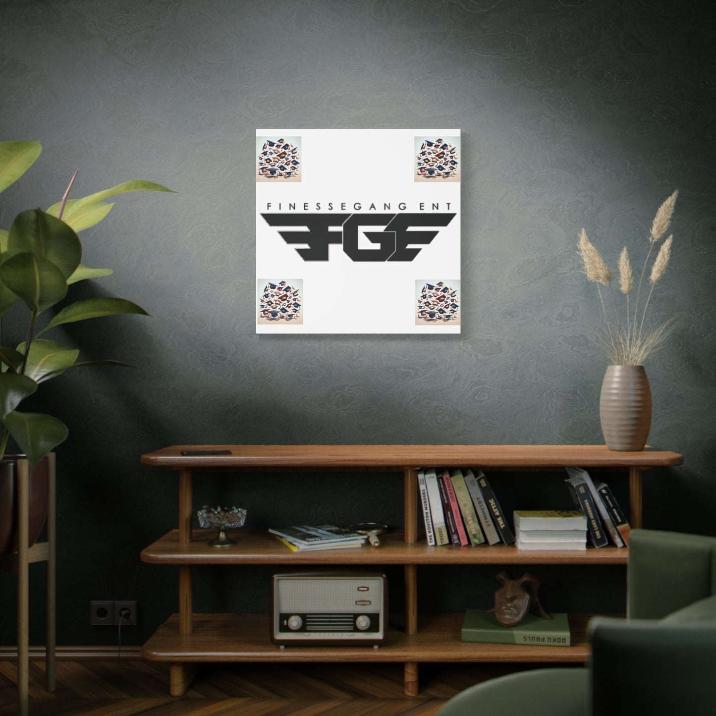 Finesse Gang Canvas Art, Urban Wall Decor, Music Room Decoration, Hip-Hop Home Accent, Unique Gift Idea, Modern Art Print