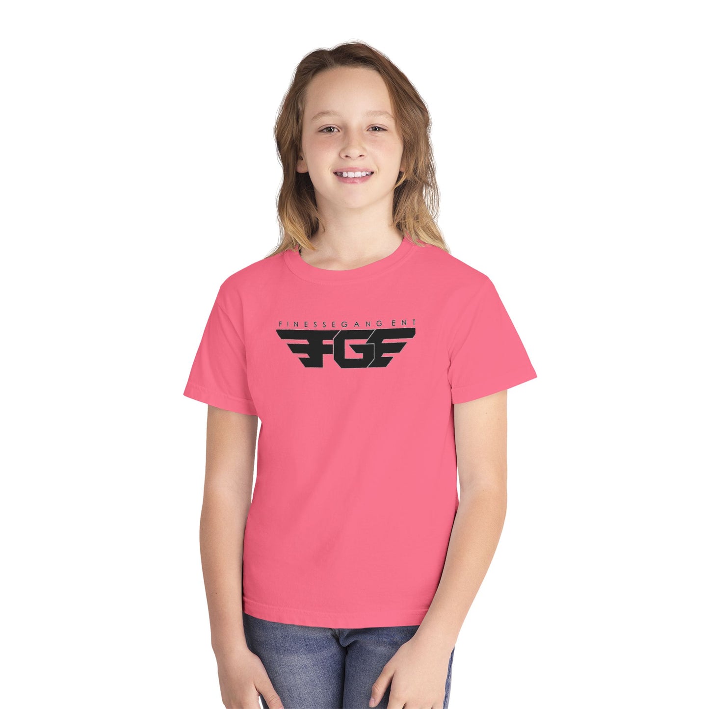 FGE Youth Tee — FinesseGang FG Logo Graphic Shirt