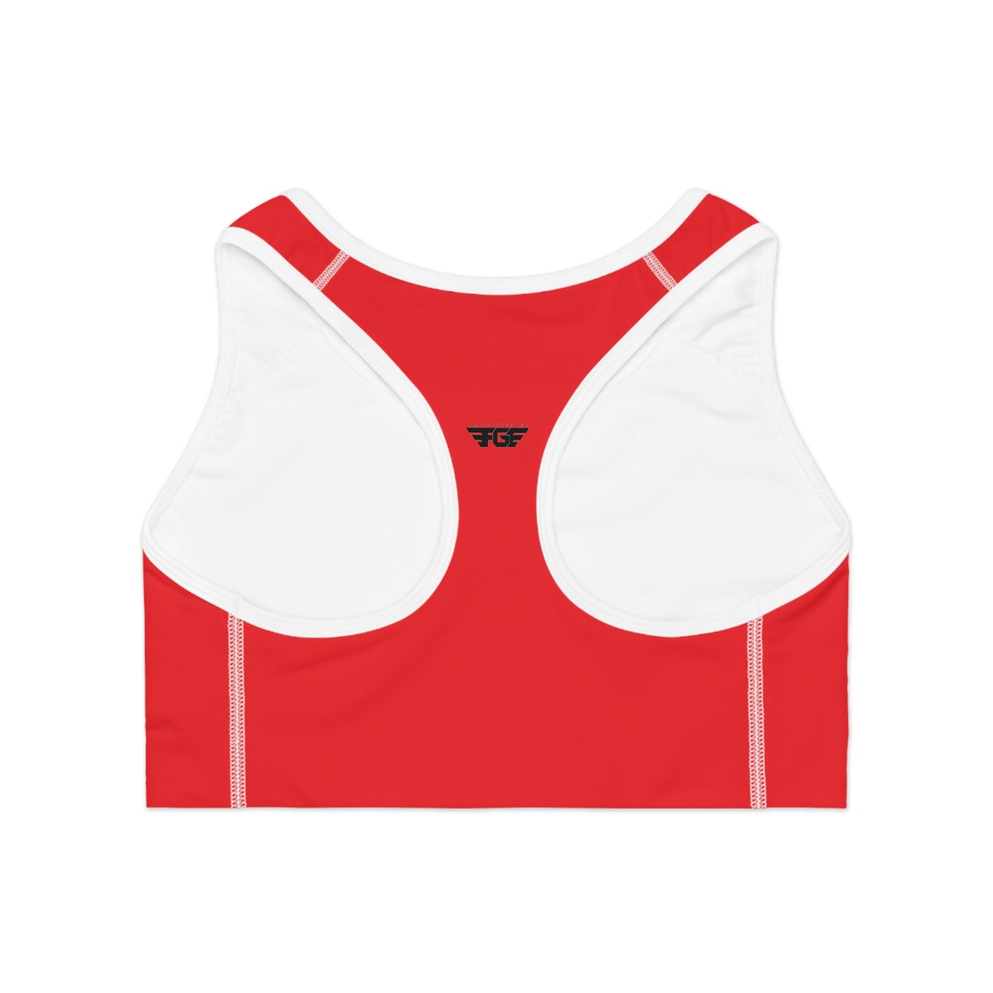 FGE Athletic Sports Bra - Stylish Activewear for Fitness Enthusiasts, Gym, Yoga, Running, Team Sports