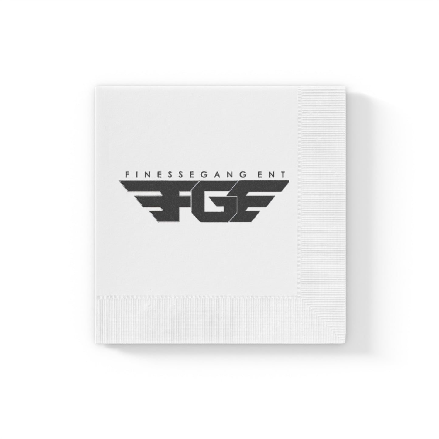 Custom FGE Logo Coined Napkins for Celebrations