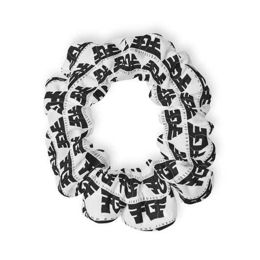 Trendy FGE Scrunchie, Hair Accessories, Fashion Scrunchie, Gift for Her, Everyday Hair Tie, Stylish Hairband