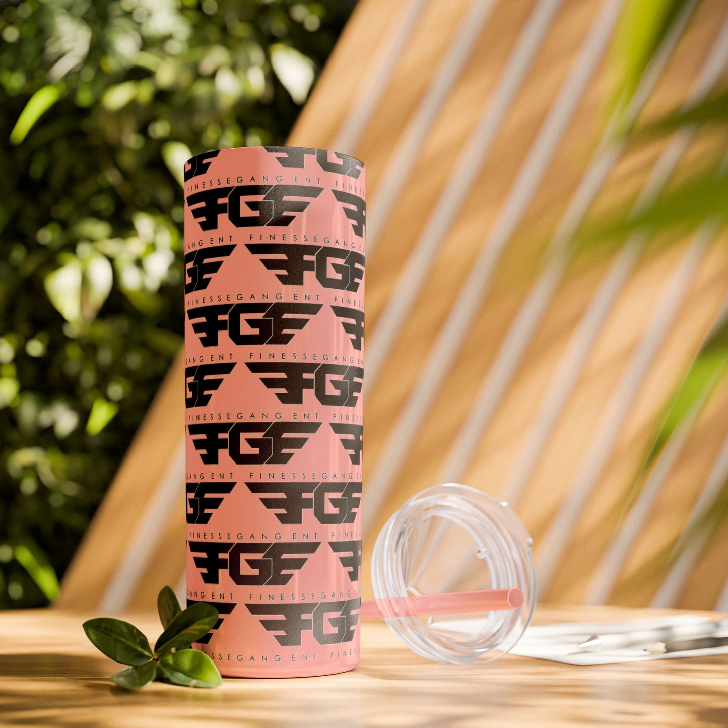 Stylish FGE Skinny Tumbler with Straw, 20oz - Perfect for Adventurers, Great Gift for Coffee Lovers, Modern Drinkware for Home, On-the-Go [...]