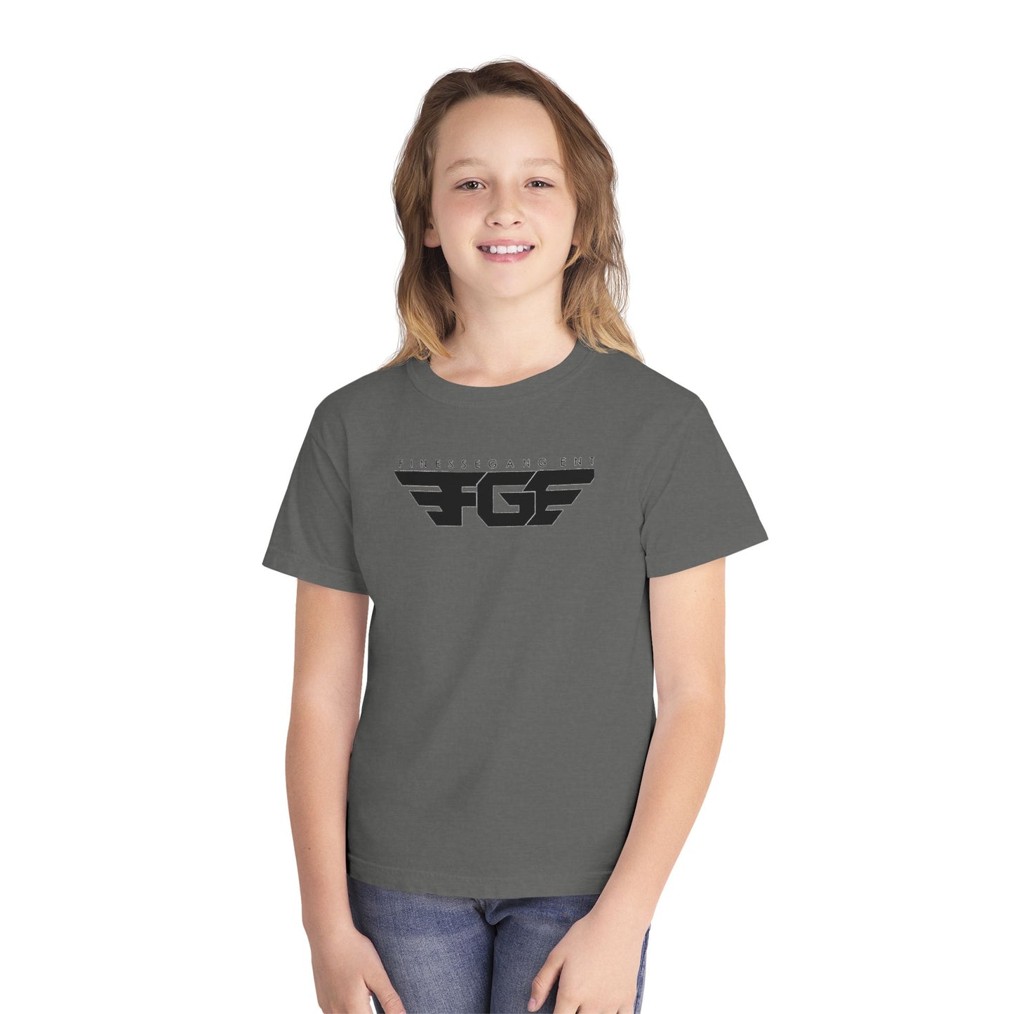 FGE Youth Tee — FinesseGang FG Logo Graphic Shirt