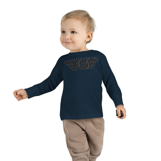 Toddler FGE Long Sleeve Tee - Stylish Wings Design for Little Flyers