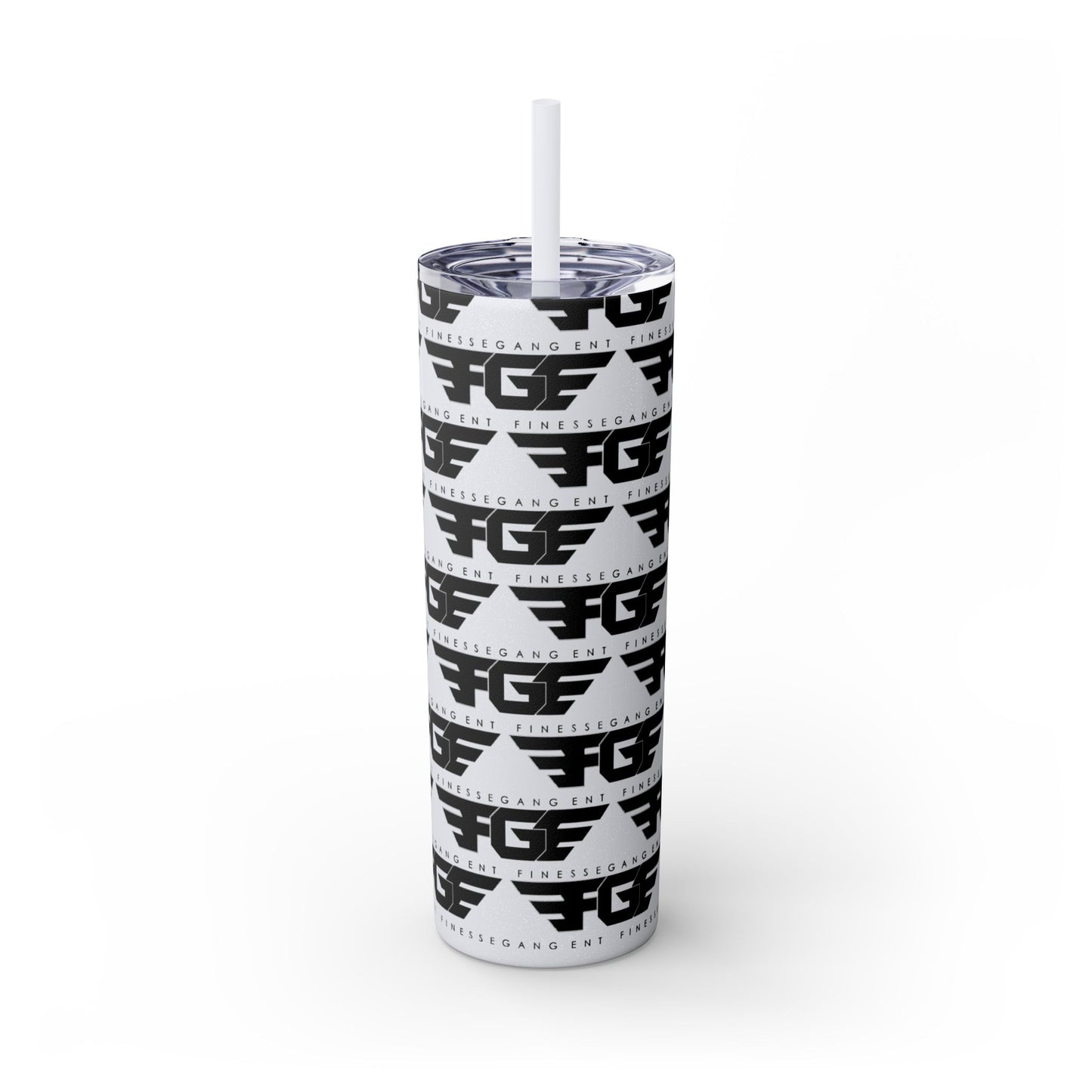 Stylish FGE Skinny Tumbler with Straw, 20oz - Perfect for Adventurers, Great Gift for Coffee Lovers, Modern Drinkware for Home, On-the-Go [...]
