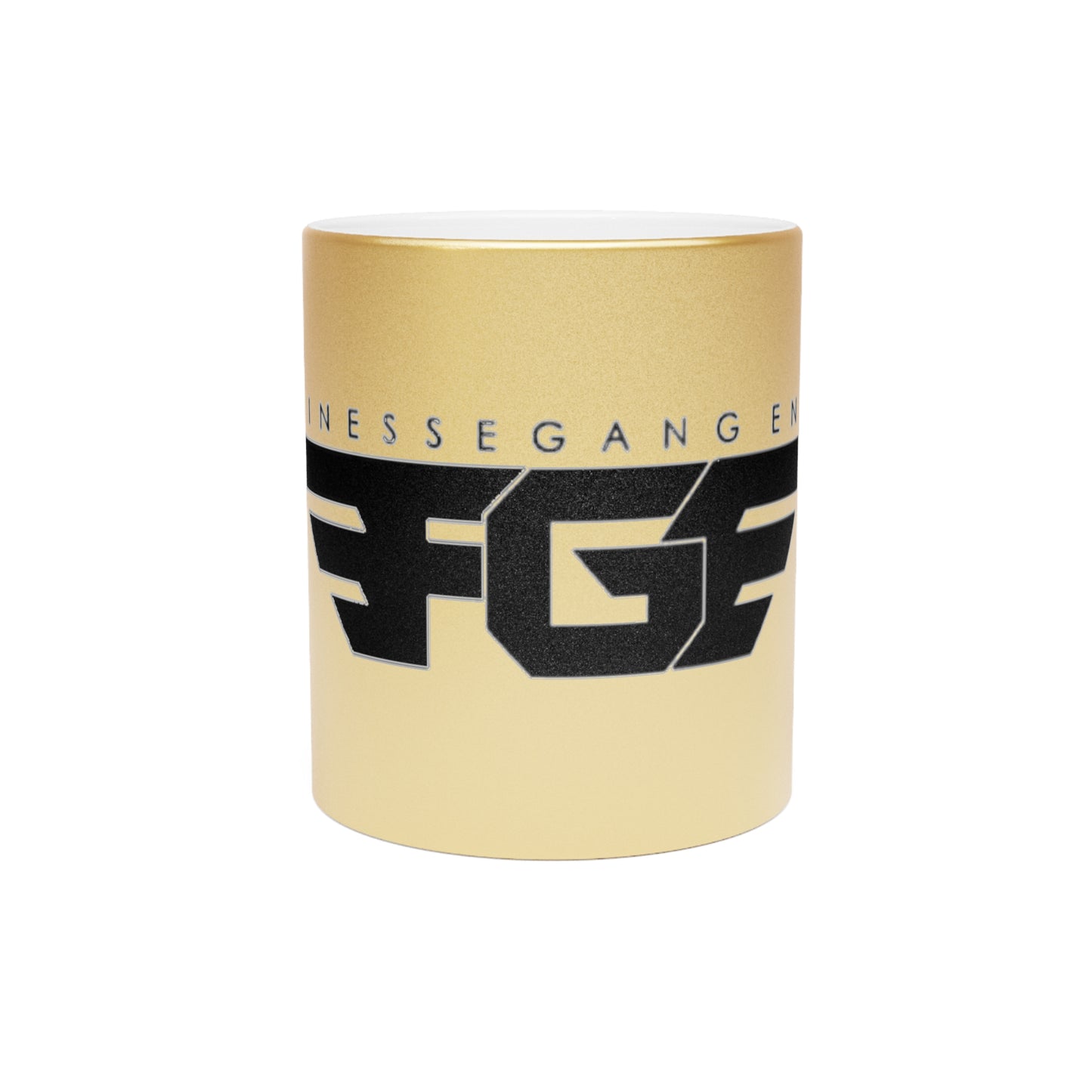 Metallic FGE Mug - Stylish Silver/Gold Drinkware for Trendsetters, Unique Gift for Coffee Lovers, Ideal for Home & Office, Perfect for [...]