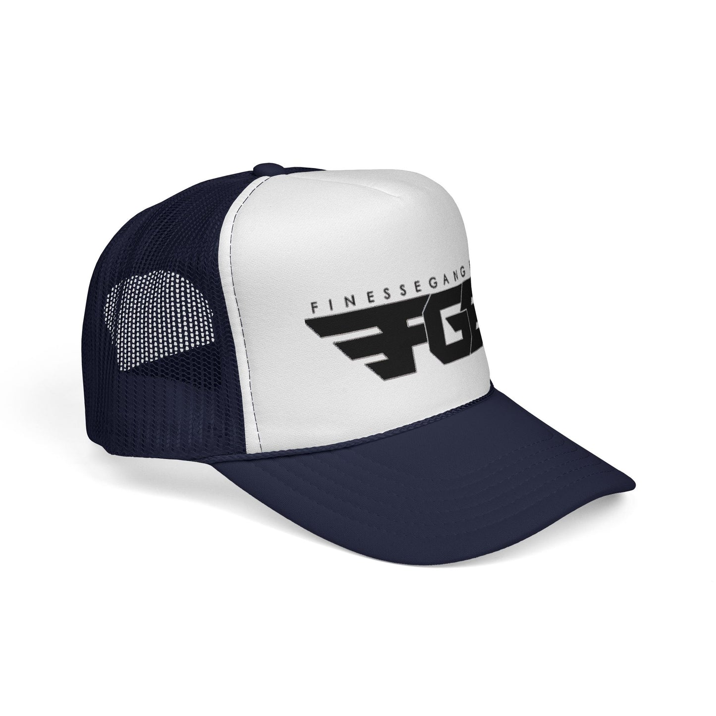 FGE Trucker Cap — FGF Retro Wing Logo (FitnessGang Ent)