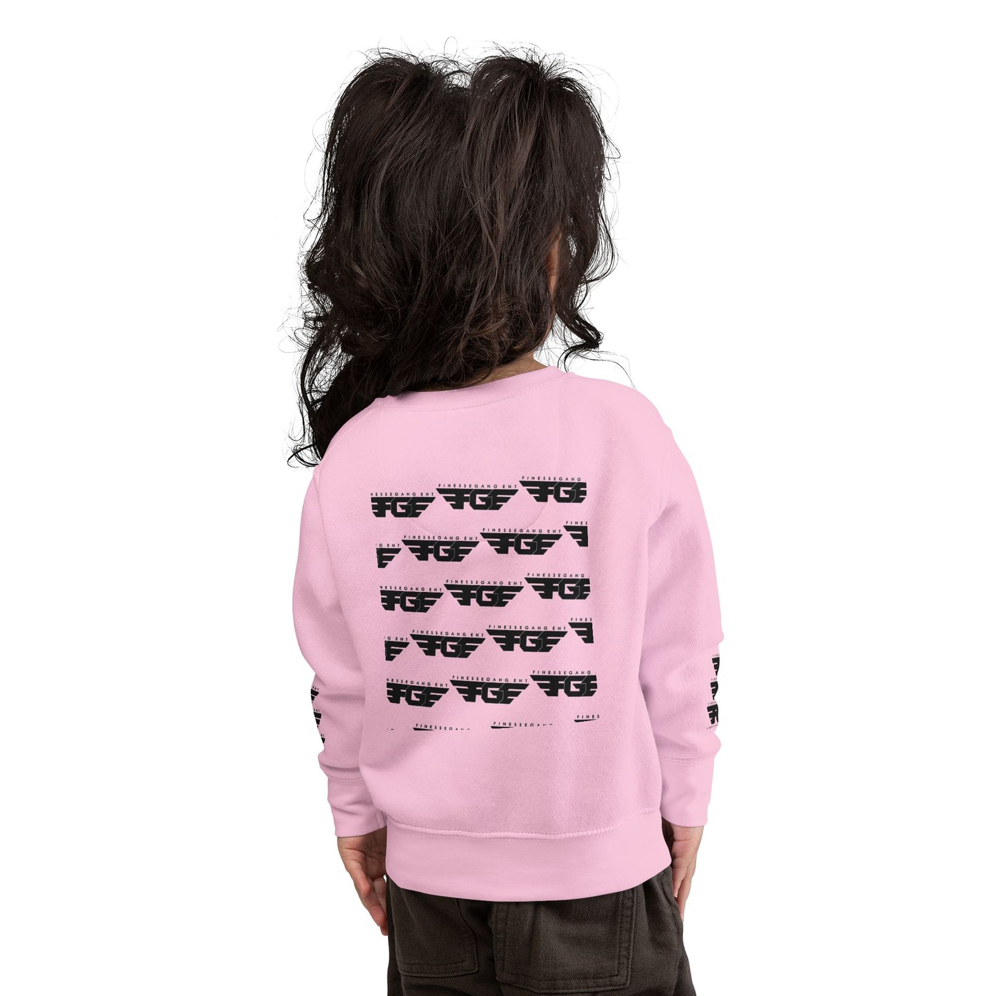 Trendy FGE Toddler Sweatshirt with Graphic Design
