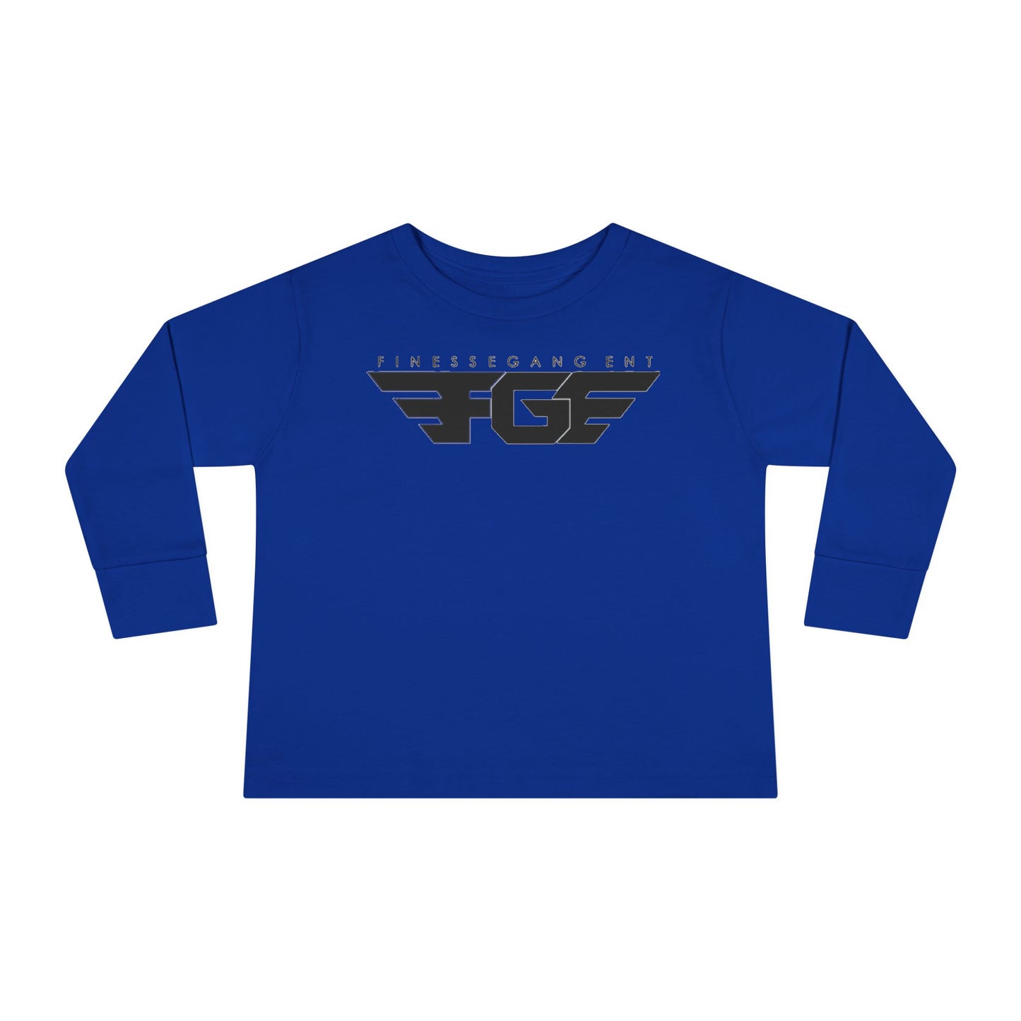 Toddler FGE Long Sleeve Tee - Stylish Wings Design for Little Flyers
