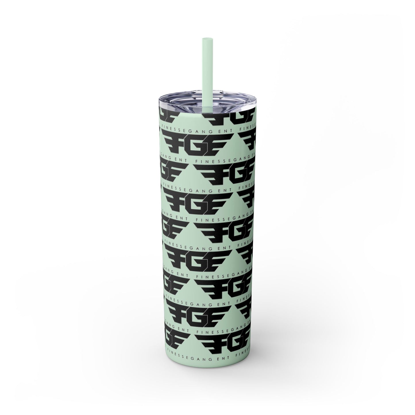 Stylish FGE Skinny Tumbler with Straw, 20oz - Perfect for Adventurers, Great Gift for Coffee Lovers, Modern Drinkware for Home, On-the-Go [...]