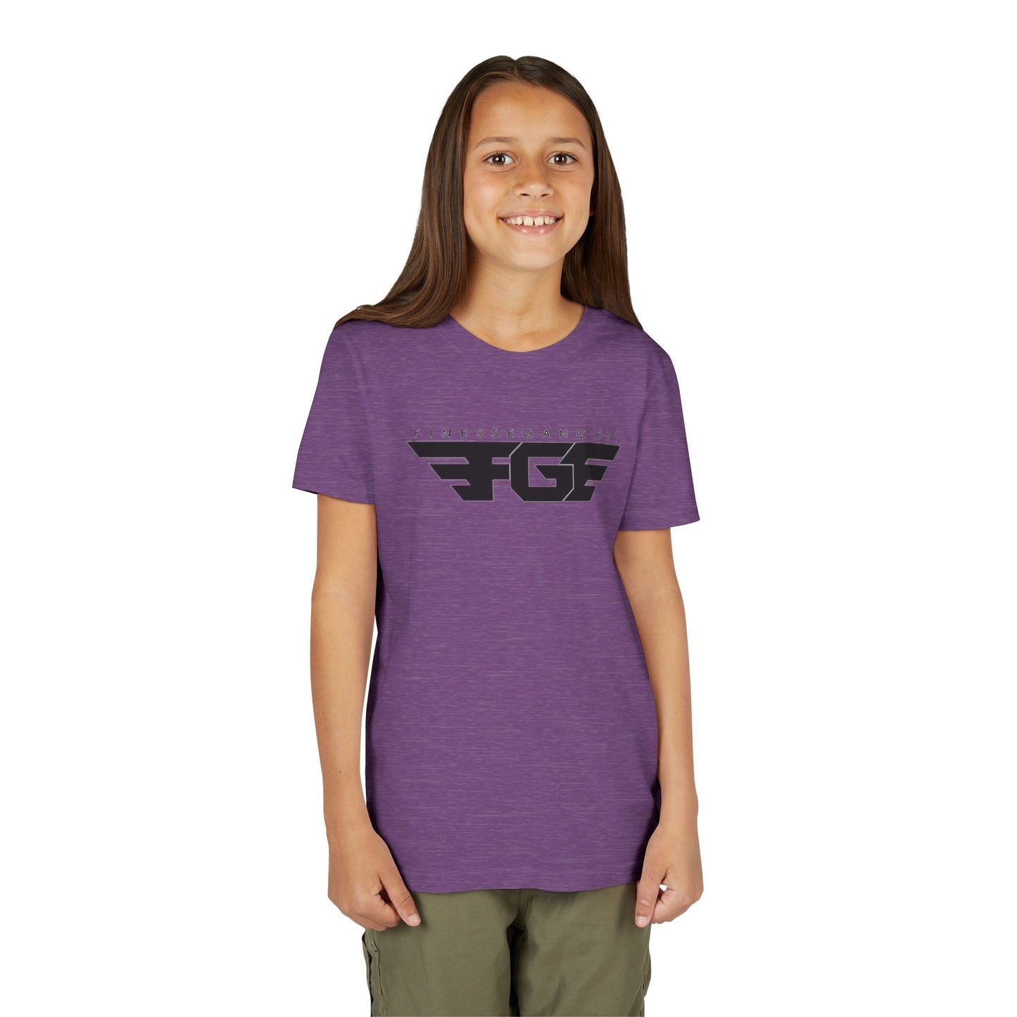 FGE Youth Tee — FitnessGang FGF Logo Graphic Tee