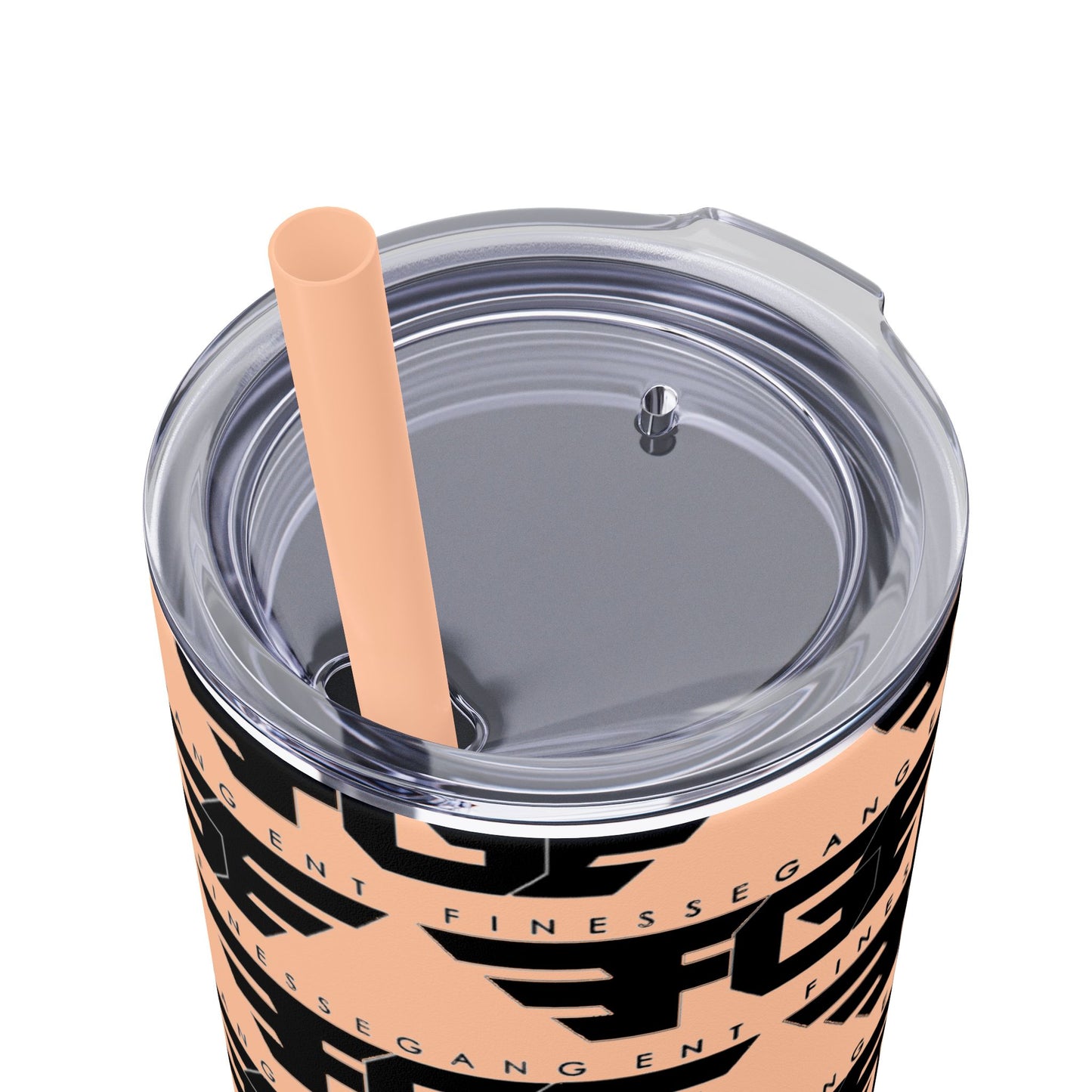 Stylish FGE Skinny Tumbler with Straw, 20oz - Perfect for Adventurers, Great Gift for Coffee Lovers, Modern Drinkware for Home, On-the-Go [...]