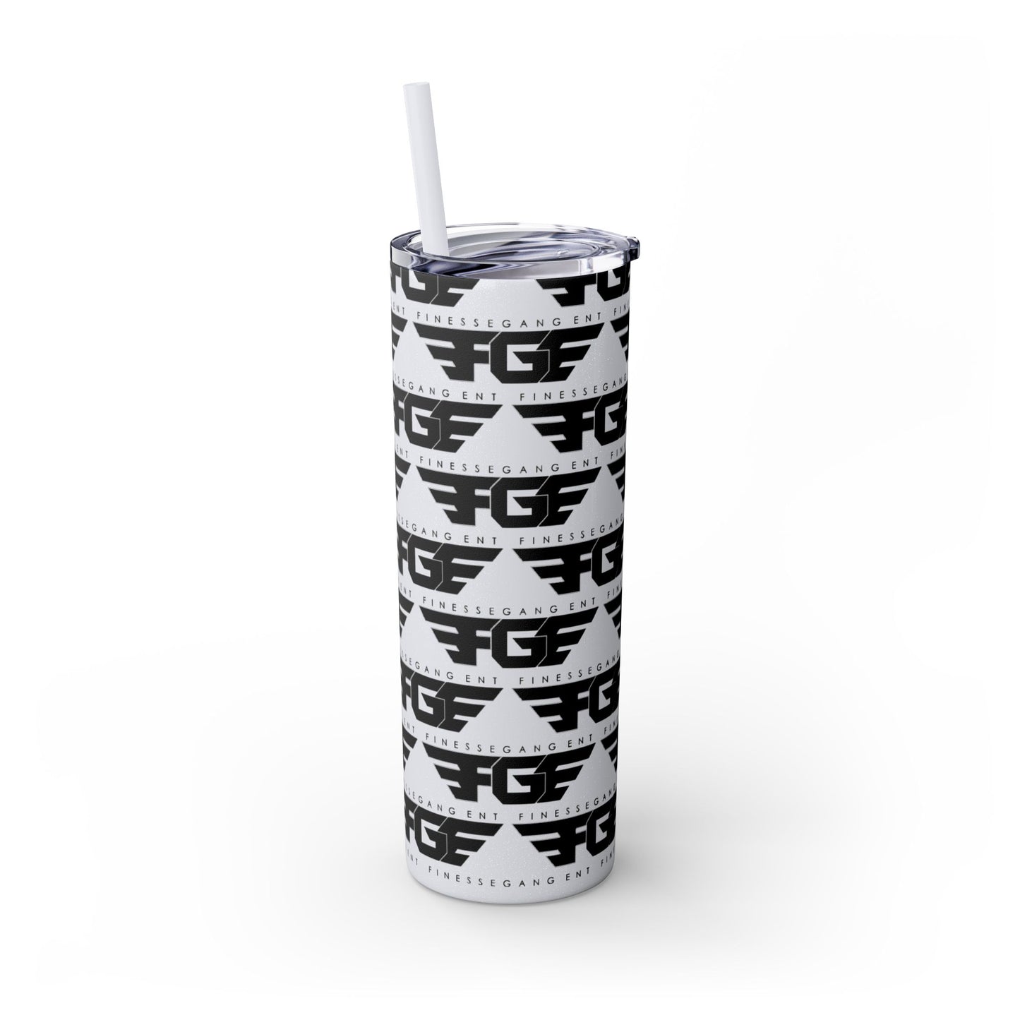 Stylish FGE Skinny Tumbler with Straw, 20oz - Perfect for Adventurers, Great Gift for Coffee Lovers, Modern Drinkware for Home, On-the-Go [...]