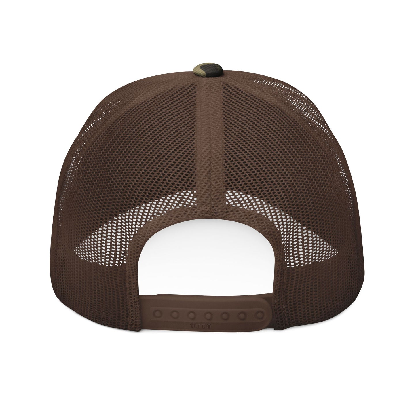 FGE Camo Trucker Hat - Outdoor Adventure Headwear, Military Style Cap, Personalized Gift for Him, Fishing Hat, Hiking Accessory