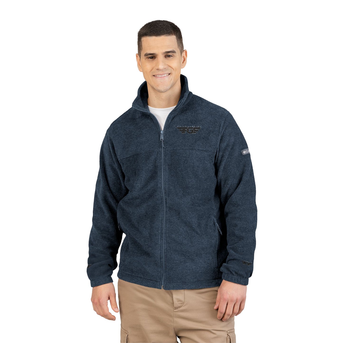 Cozy FGE Unisex Fleece Jacket, Outdoor Layering Jacket, Perfect Gift for Adventurers, Embroidered Columbia Jacket, Casual Winter Wear, [...]
