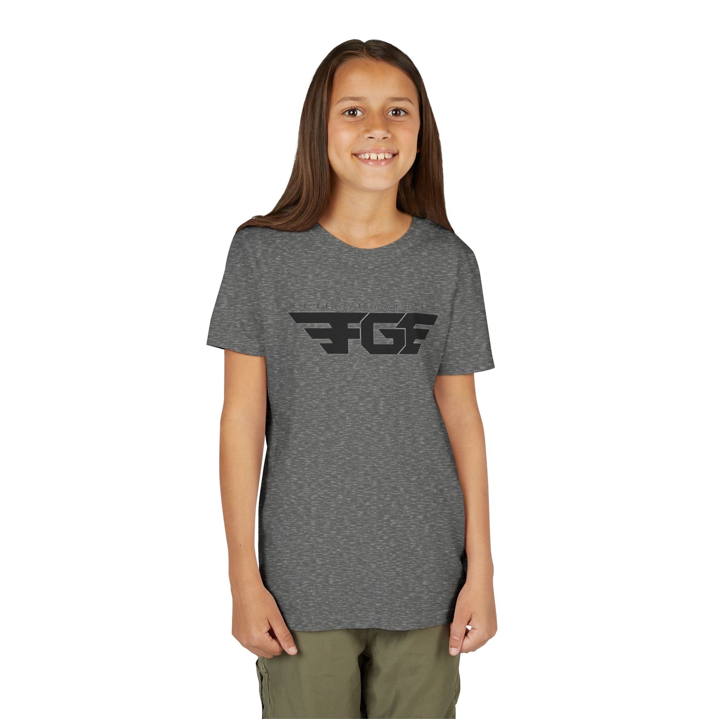 FGE Youth Tee — FitnessGang FGF Logo Graphic Tee