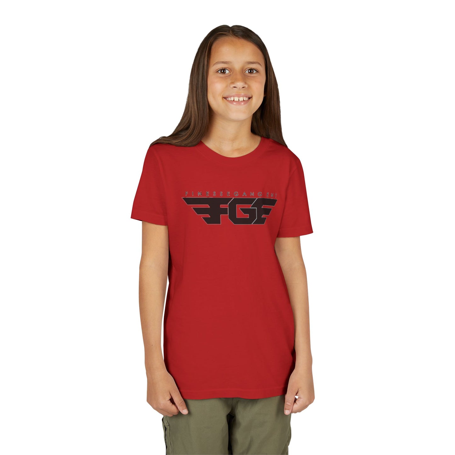 FGE Youth Tee — FitnessGang FGF Logo Graphic Tee
