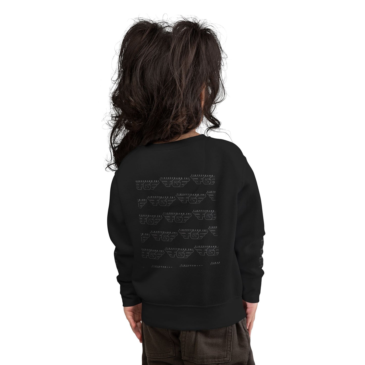Trendy FGE Toddler Sweatshirt with Graphic Design
