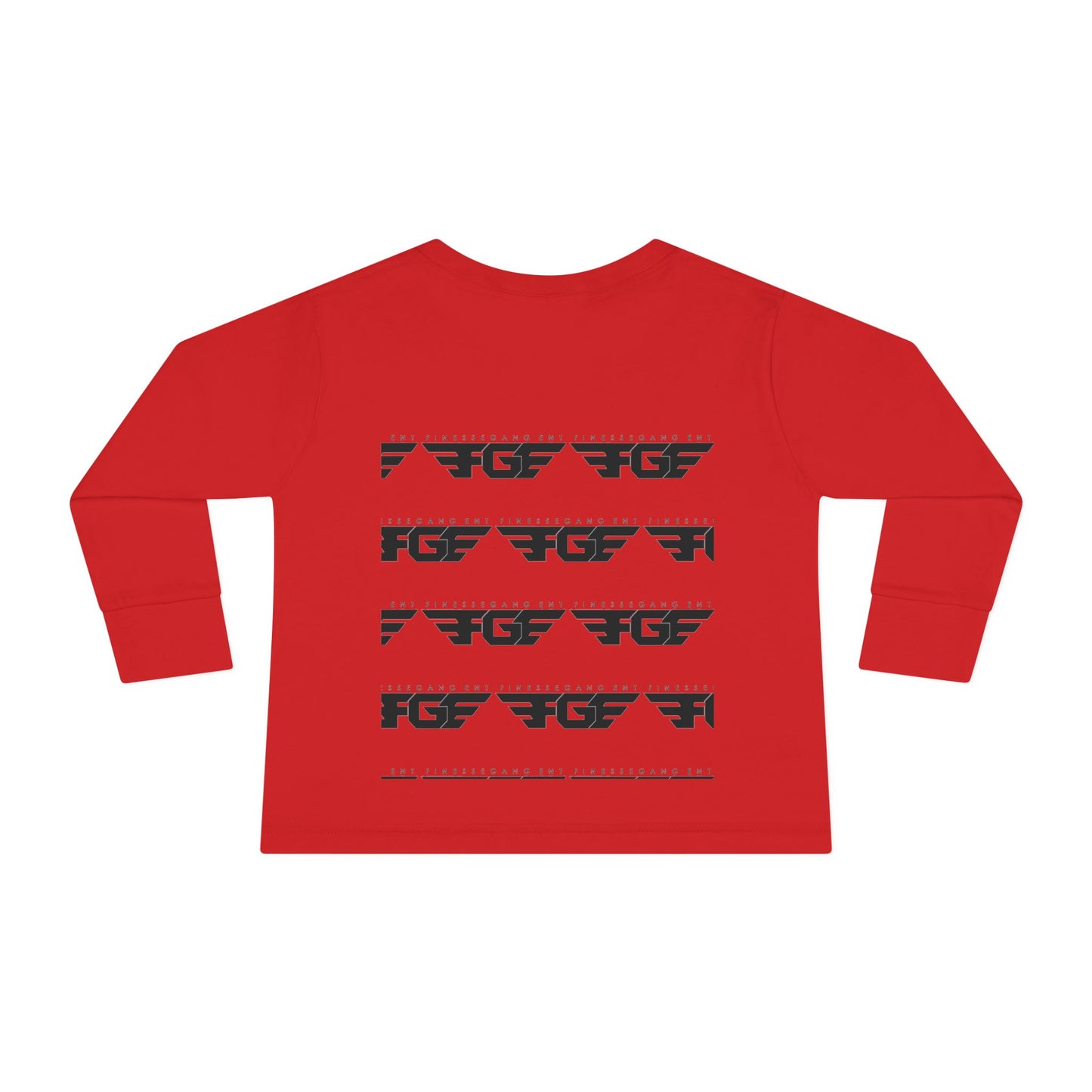 Toddler FGE Long Sleeve Tee - Stylish Wings Design for Little Flyers