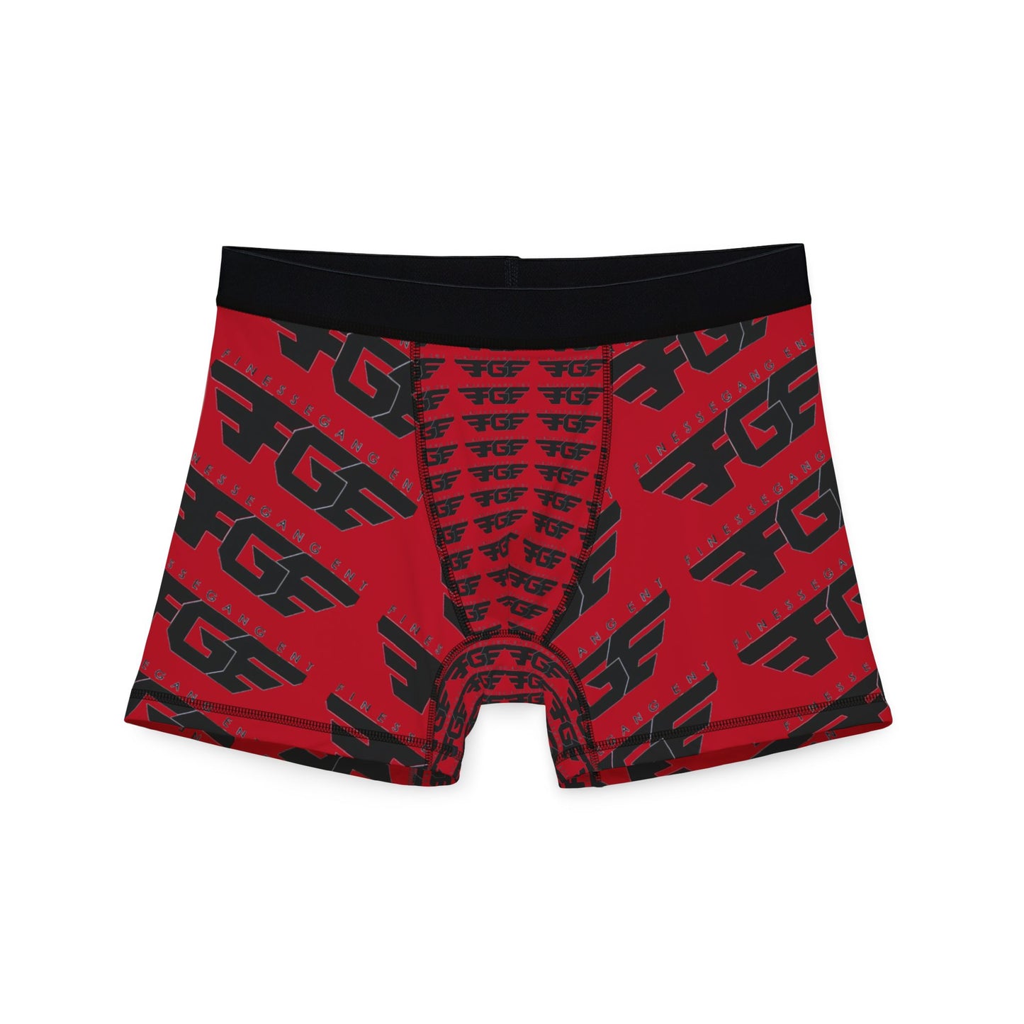 Bold Graphic Men's Boxers - Stylish & Comfortable AOP Underwear