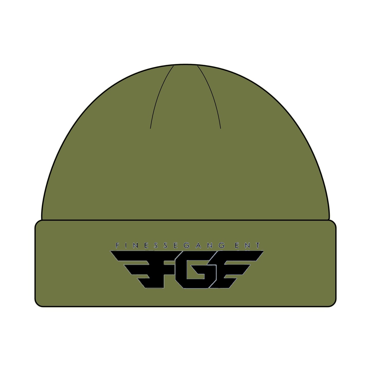 Street Style Cuff Beanie with FGF Logo