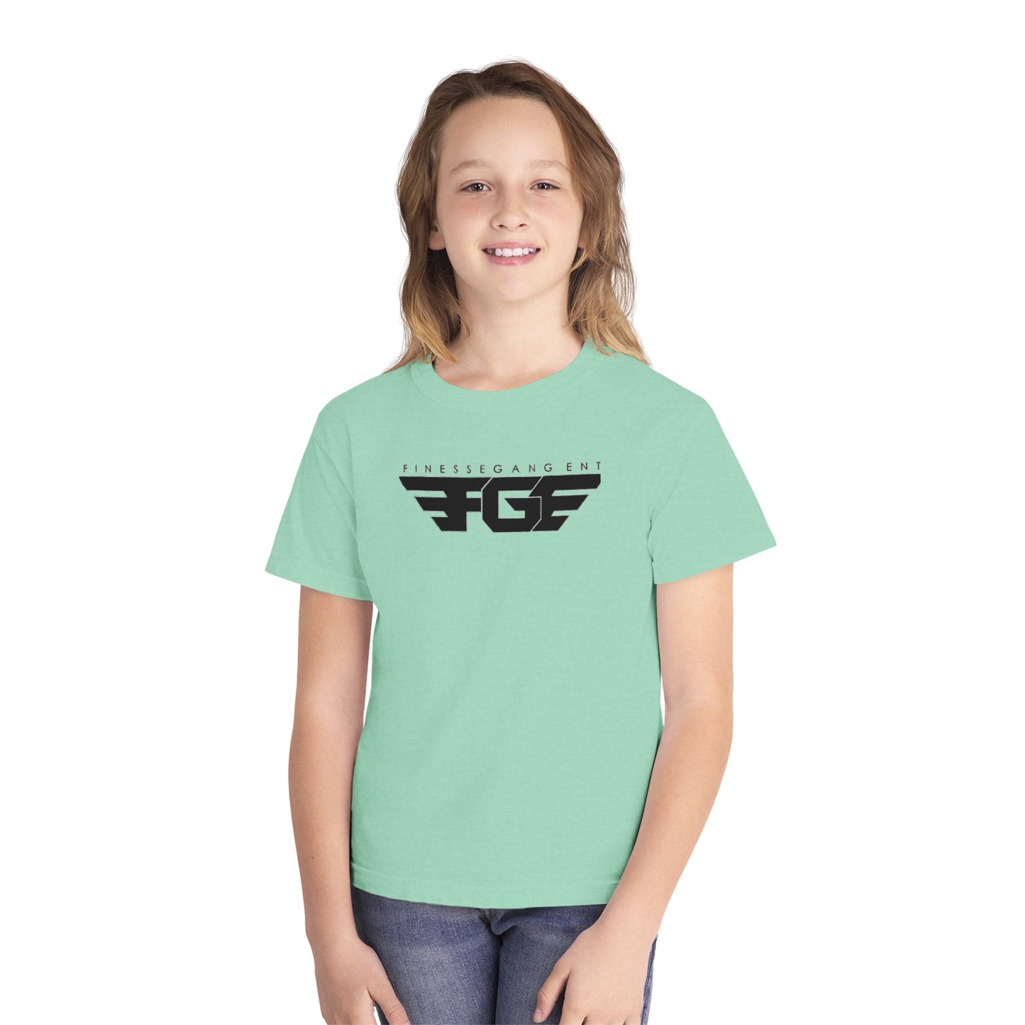FGE Youth Tee — FinesseGang FG Logo Graphic Shirt