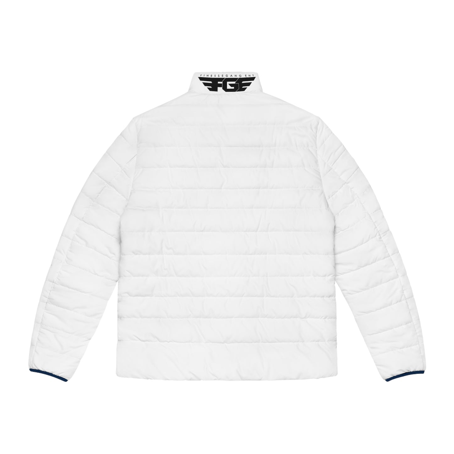 FGE Stylish Men's Puffer Jacket - All-Over Print