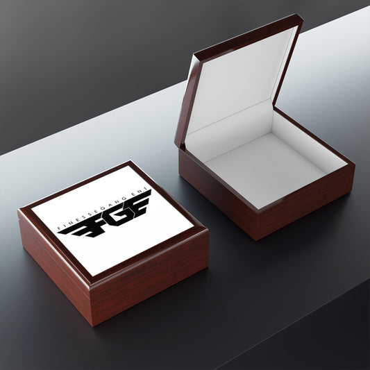 Stylish FGE Jewelry Box for Organizing Rings, Earrings & Necklaces, Perfect Gift for Her, Personalized Accessory Storage, FGE Design