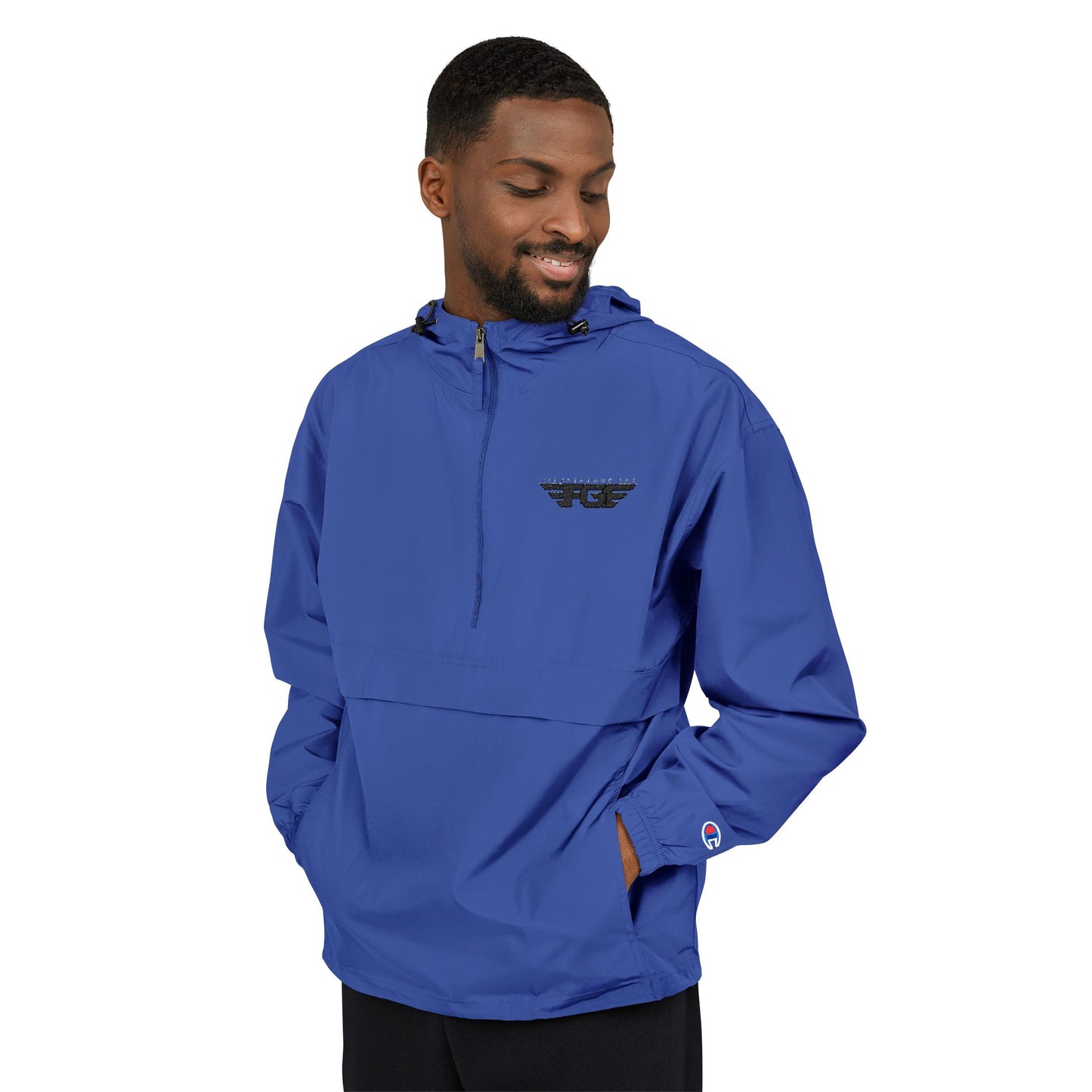 FGE Champion Unisex Packable Anorak Jacket | Lightweight Raincoat, Casual Outdoor Apparel, Travel Windbreaker, Perfect for Festivals, [...]