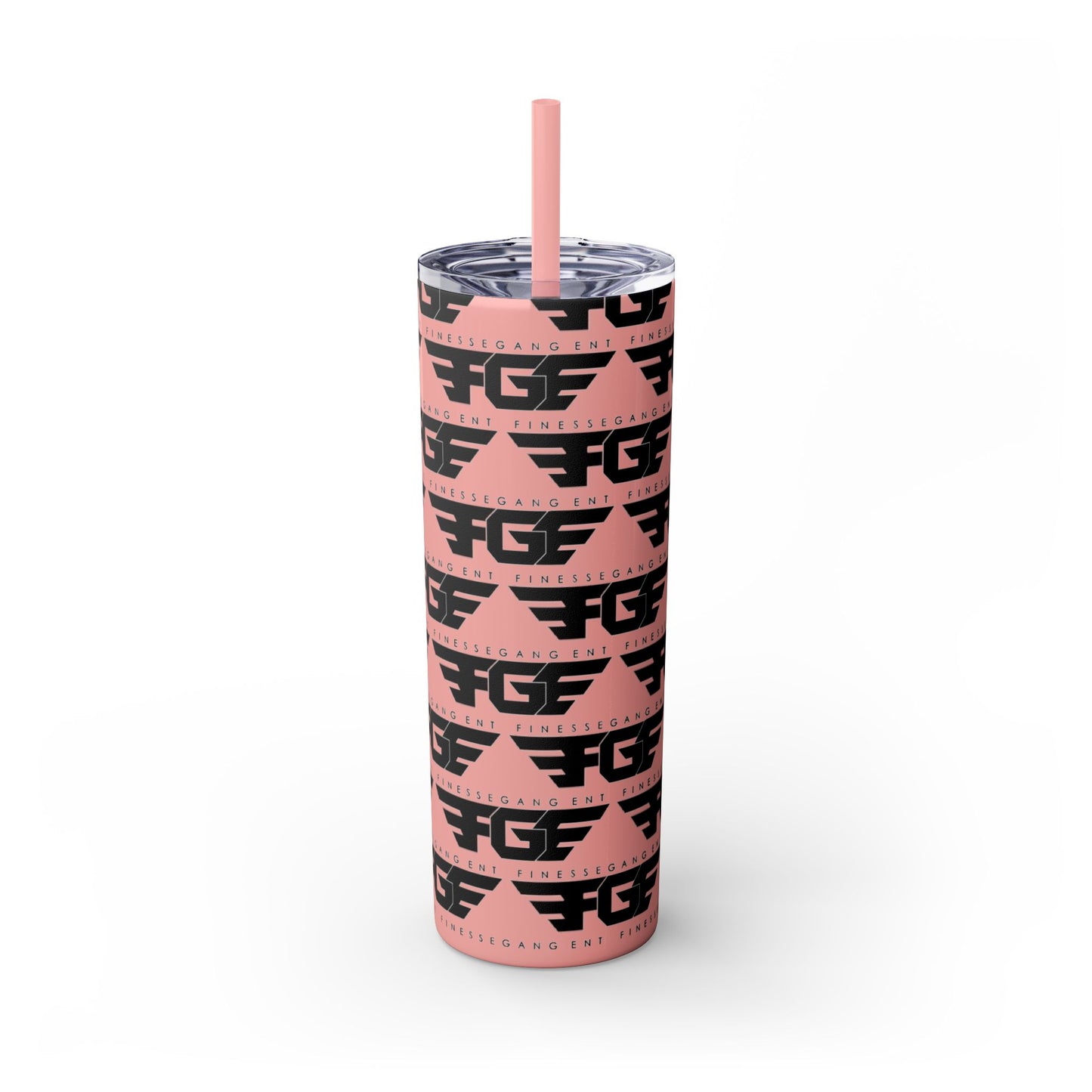 Stylish FGE Skinny Tumbler with Straw, 20oz - Perfect for Adventurers, Great Gift for Coffee Lovers, Modern Drinkware for Home, On-the-Go [...]
