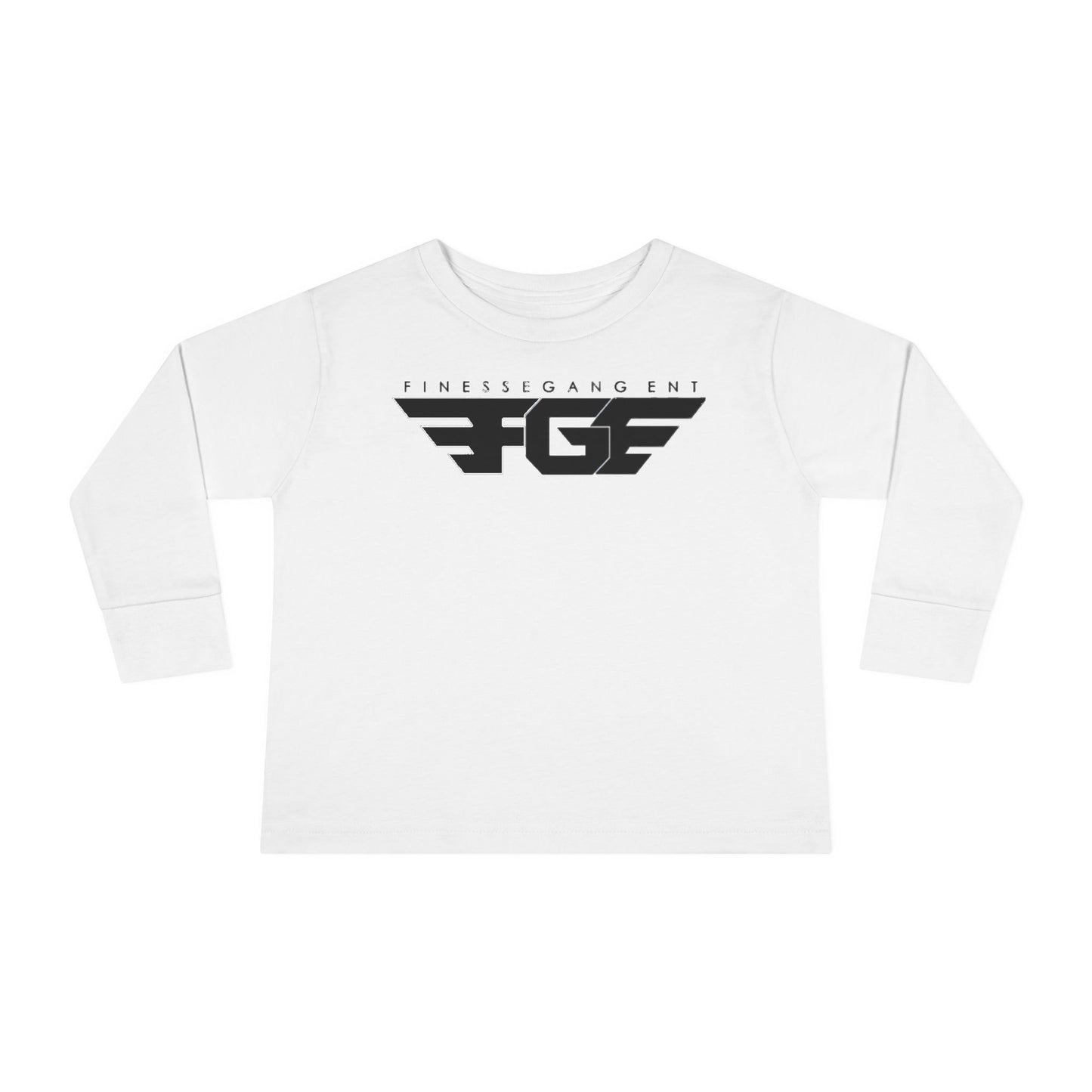 Toddler FGE Long Sleeve Tee - Stylish Wings Design for Little Flyers
