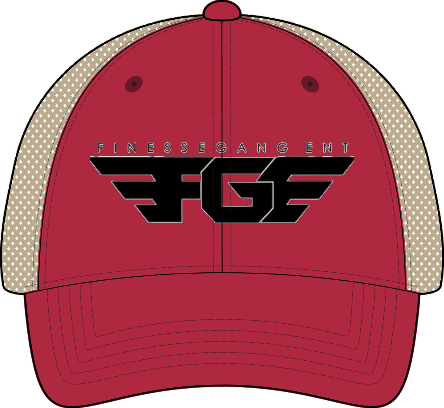FGE Women's Washed Mesh-Back Cap