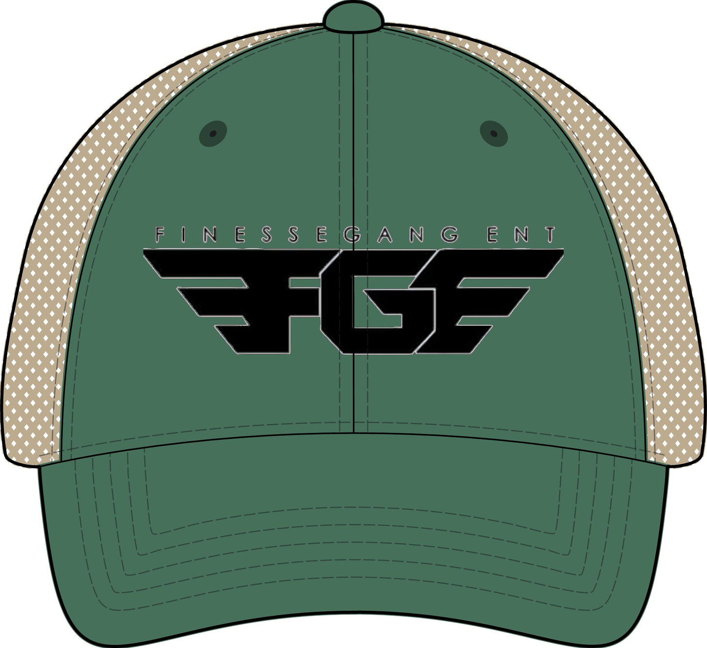 FGE Women's Washed Mesh-Back Cap