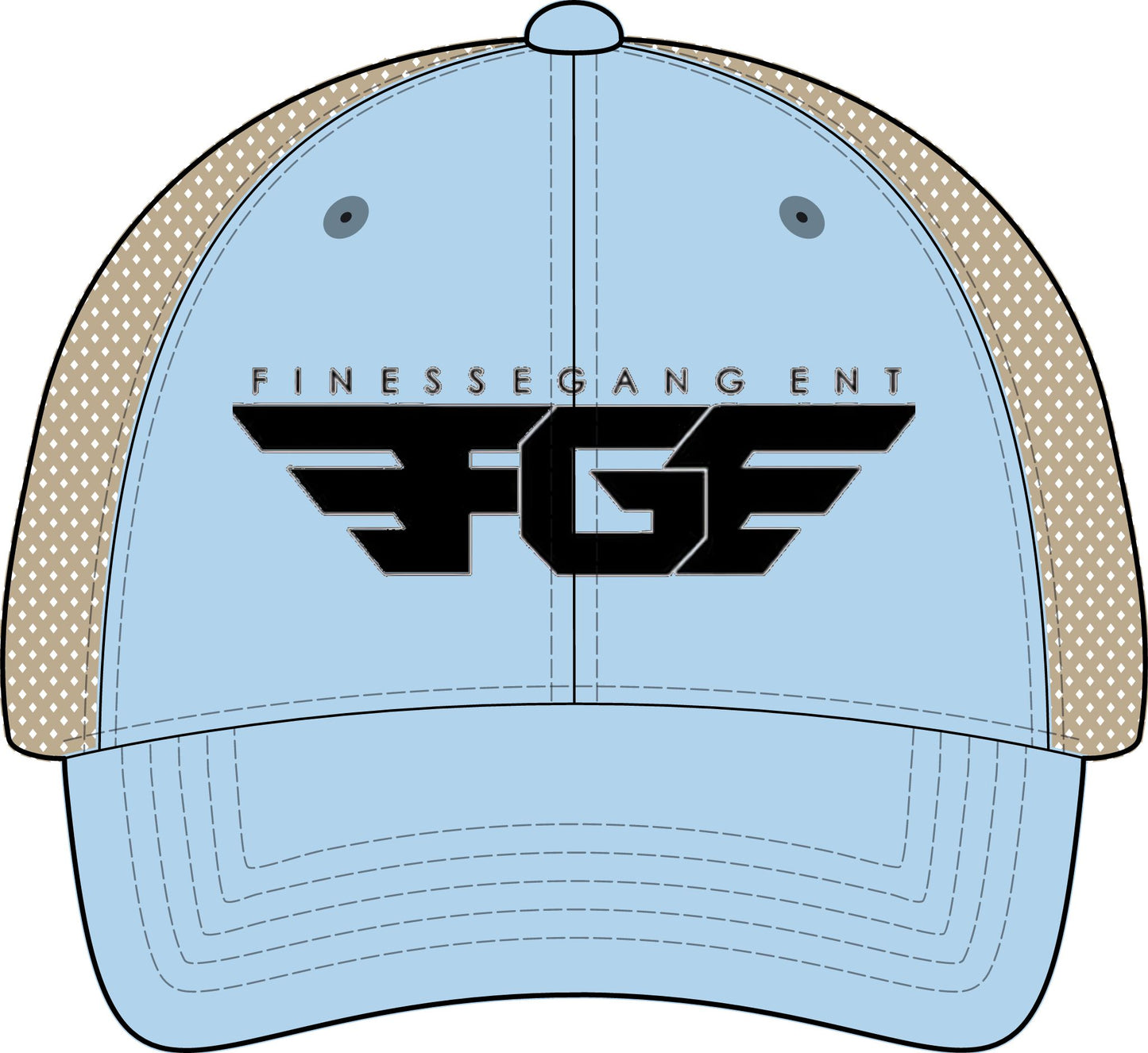 FGE Women's Washed Mesh-Back Cap