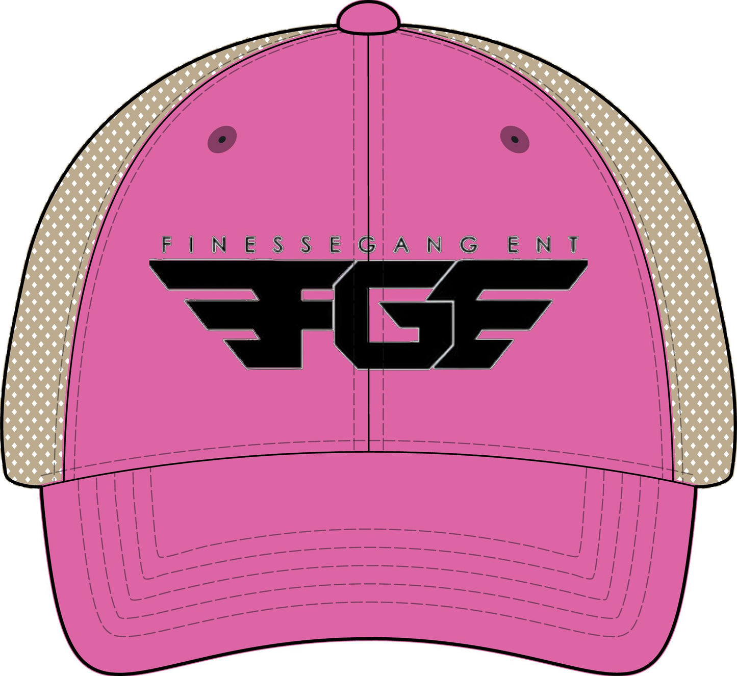 FGE Women's Washed Mesh-Back Cap