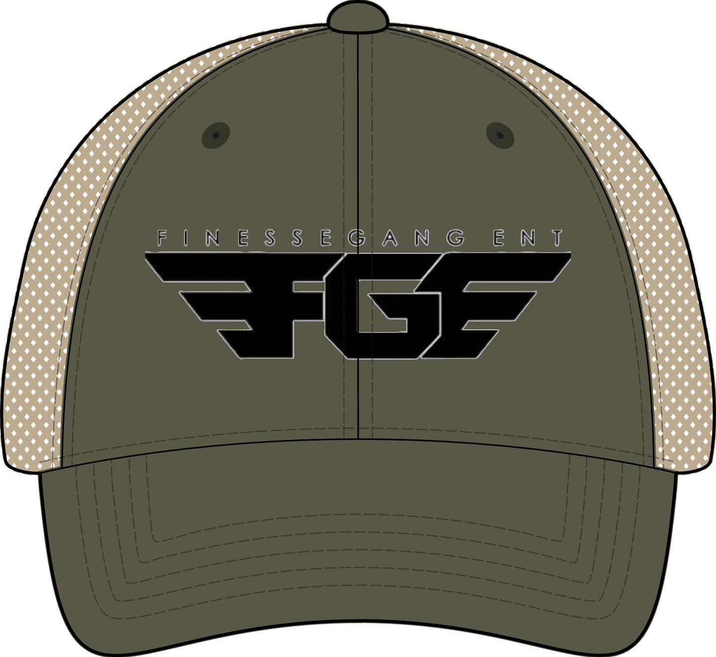 FGE Women's Washed Mesh-Back Cap