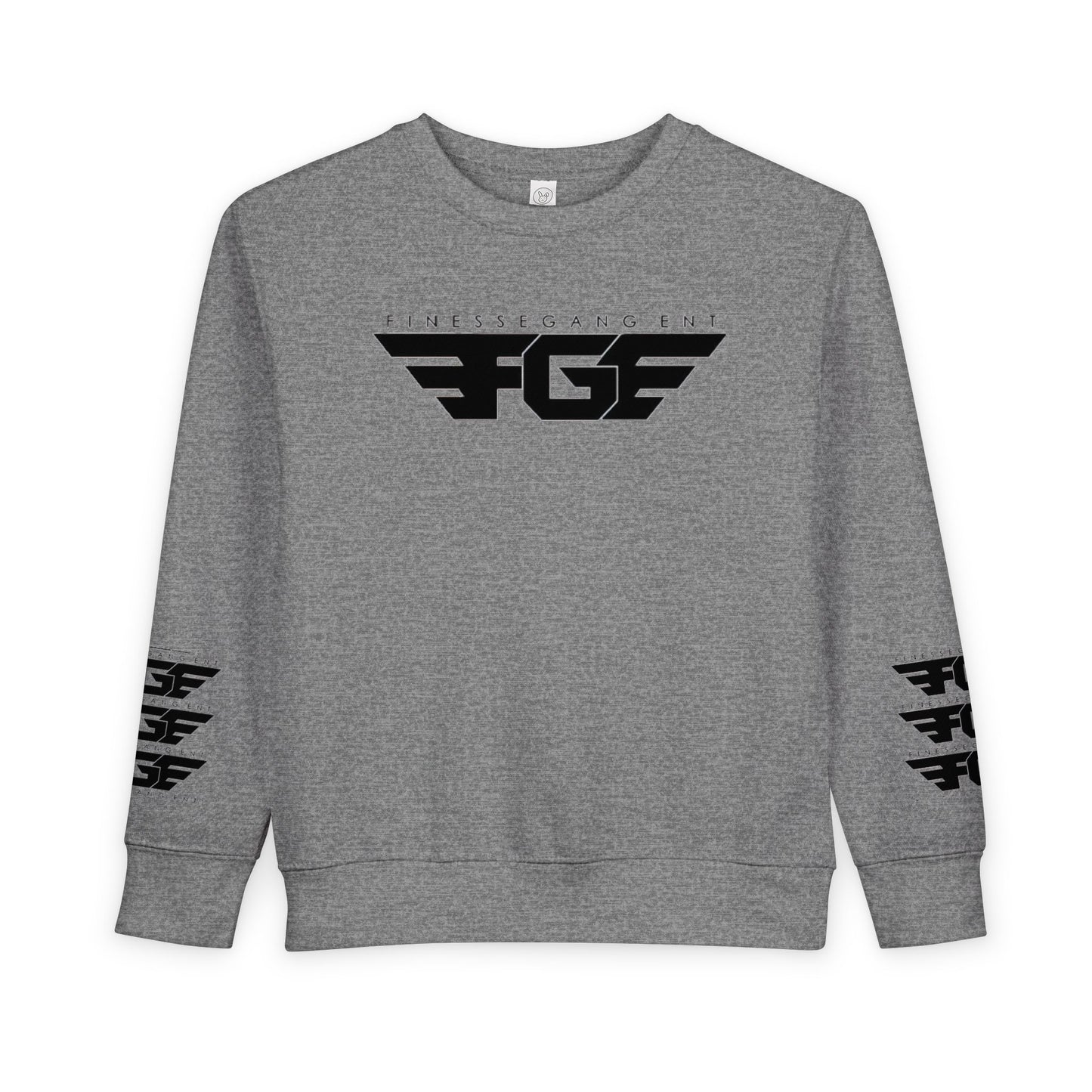 Trendy FGE Toddler Sweatshirt with Graphic Design
