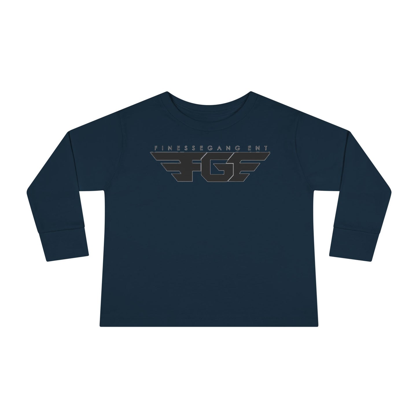 Toddler FGE Long Sleeve Tee - Stylish Wings Design for Little Flyers
