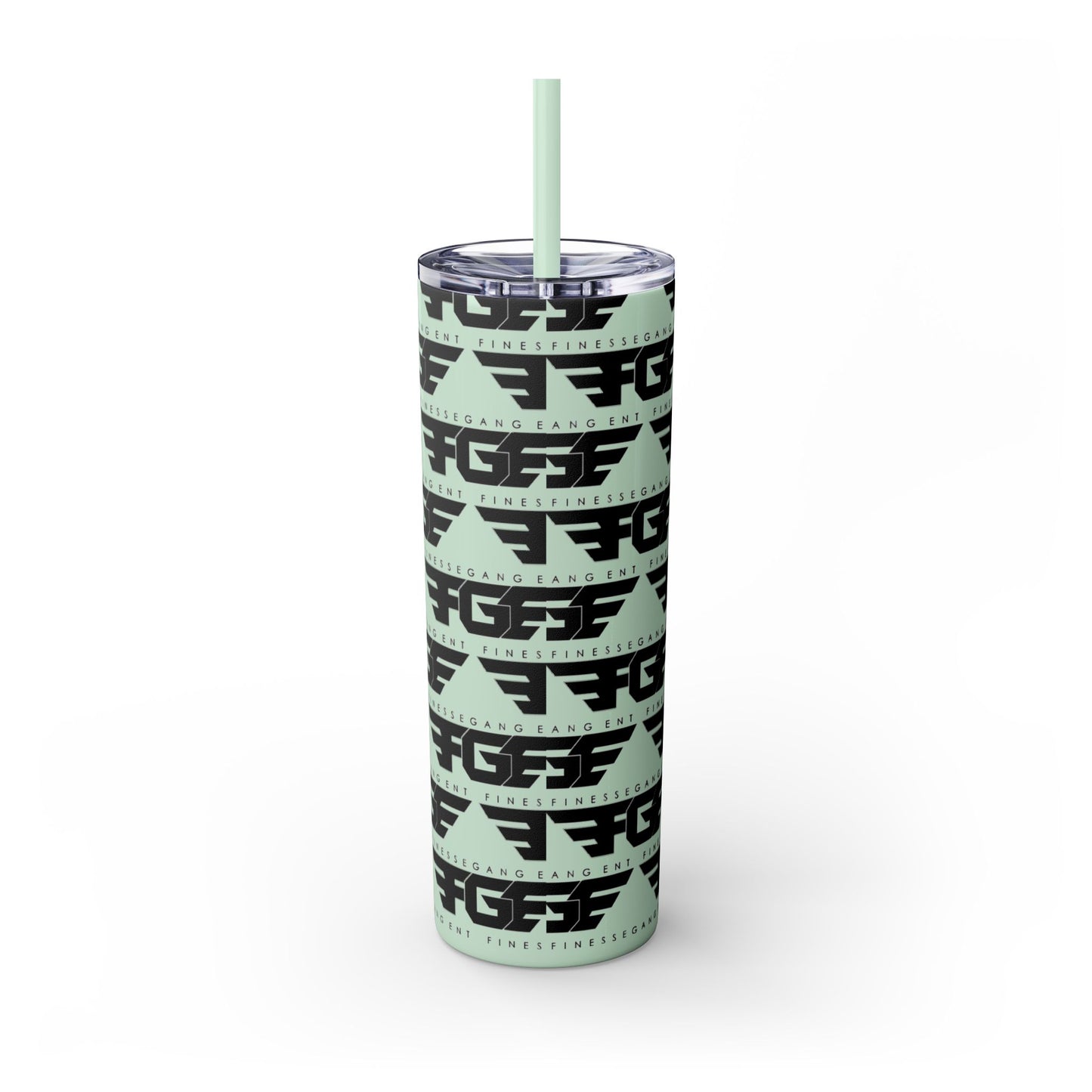 Stylish FGE Skinny Tumbler with Straw, 20oz - Perfect for Adventurers, Great Gift for Coffee Lovers, Modern Drinkware for Home, On-the-Go [...]