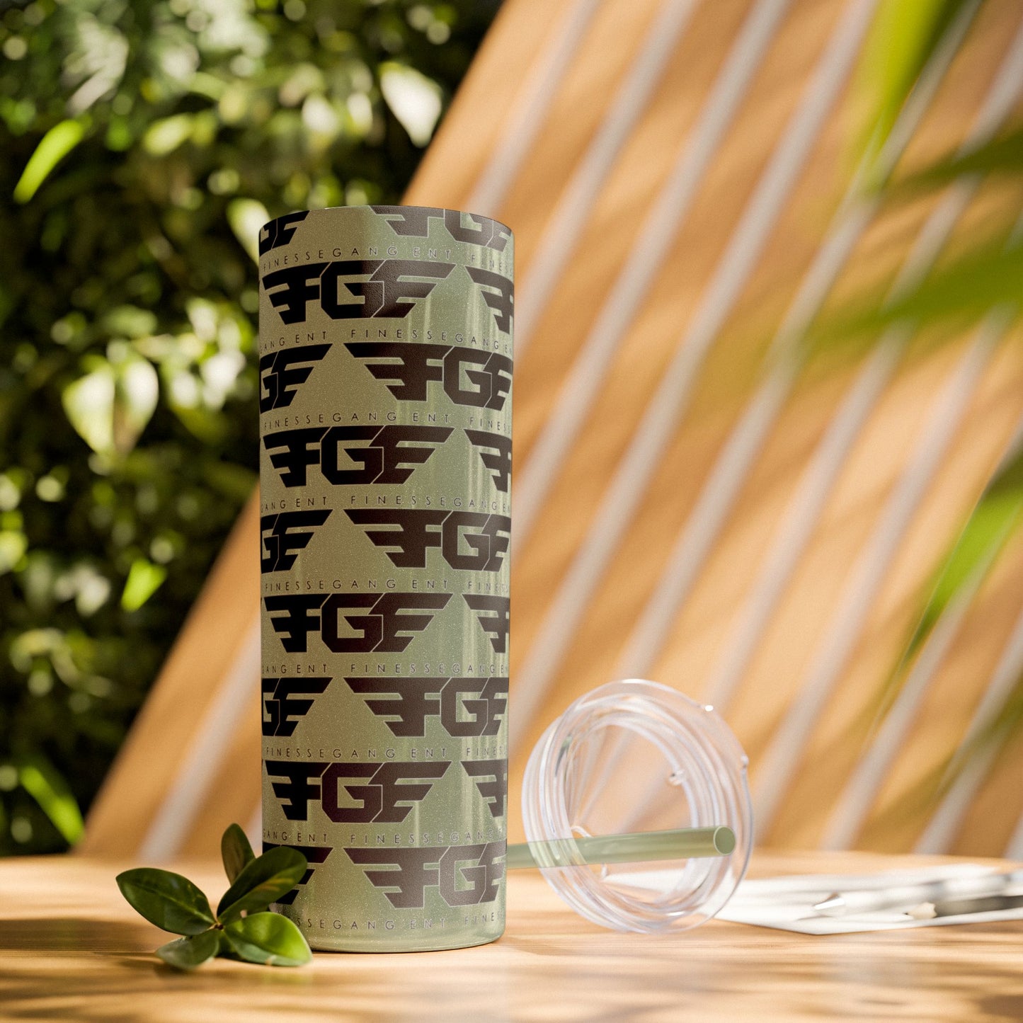 Stylish FGE Skinny Tumbler with Straw, 20oz - Perfect for Adventurers, Great Gift for Coffee Lovers, Modern Drinkware for Home, On-the-Go [...]