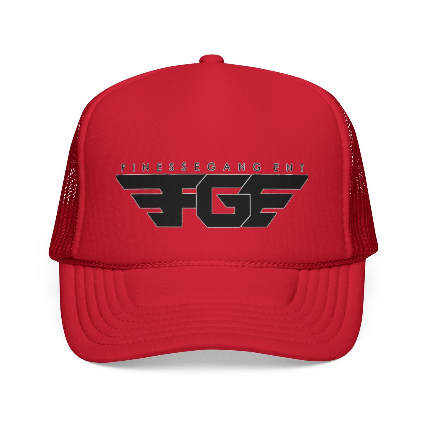 FGE Trucker Cap — FGF Retro Wing Logo (FitnessGang Ent)